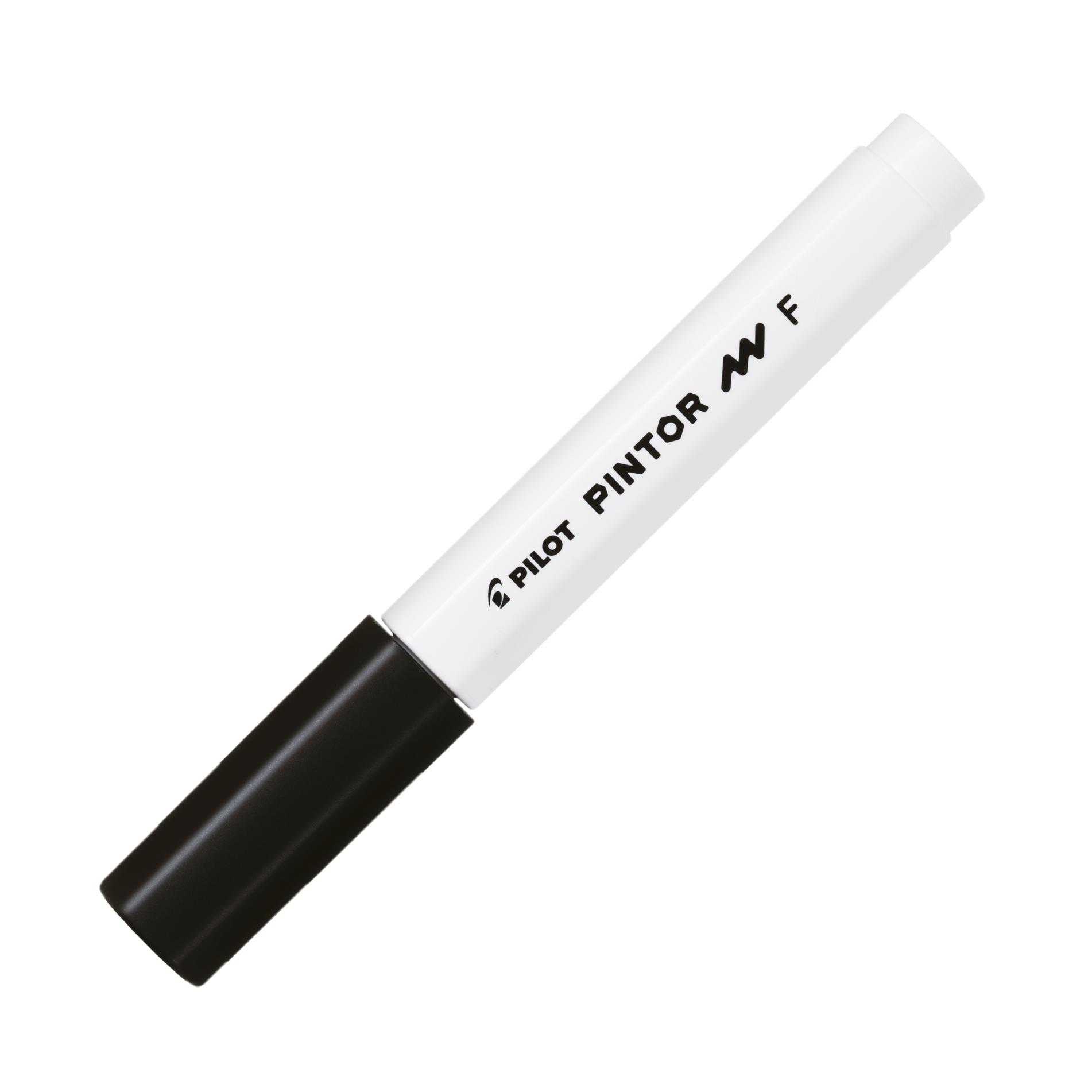 Pilot  Akrylový popisovač Pintor F (tenký hrot) - 1 mm, černý