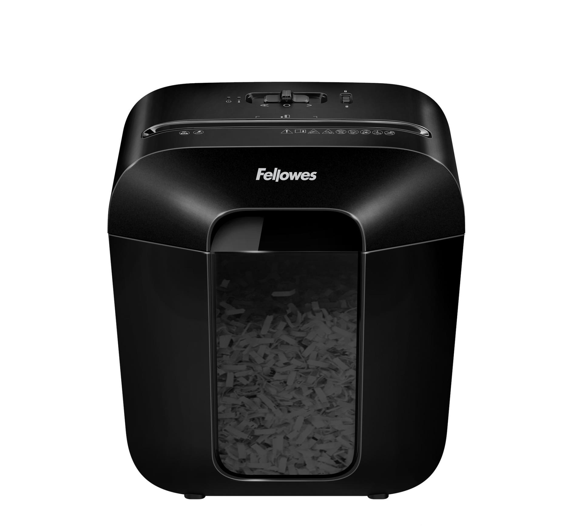 Skartovačka Fellowes LX25 - P4, řez na částice 4x 35 mm