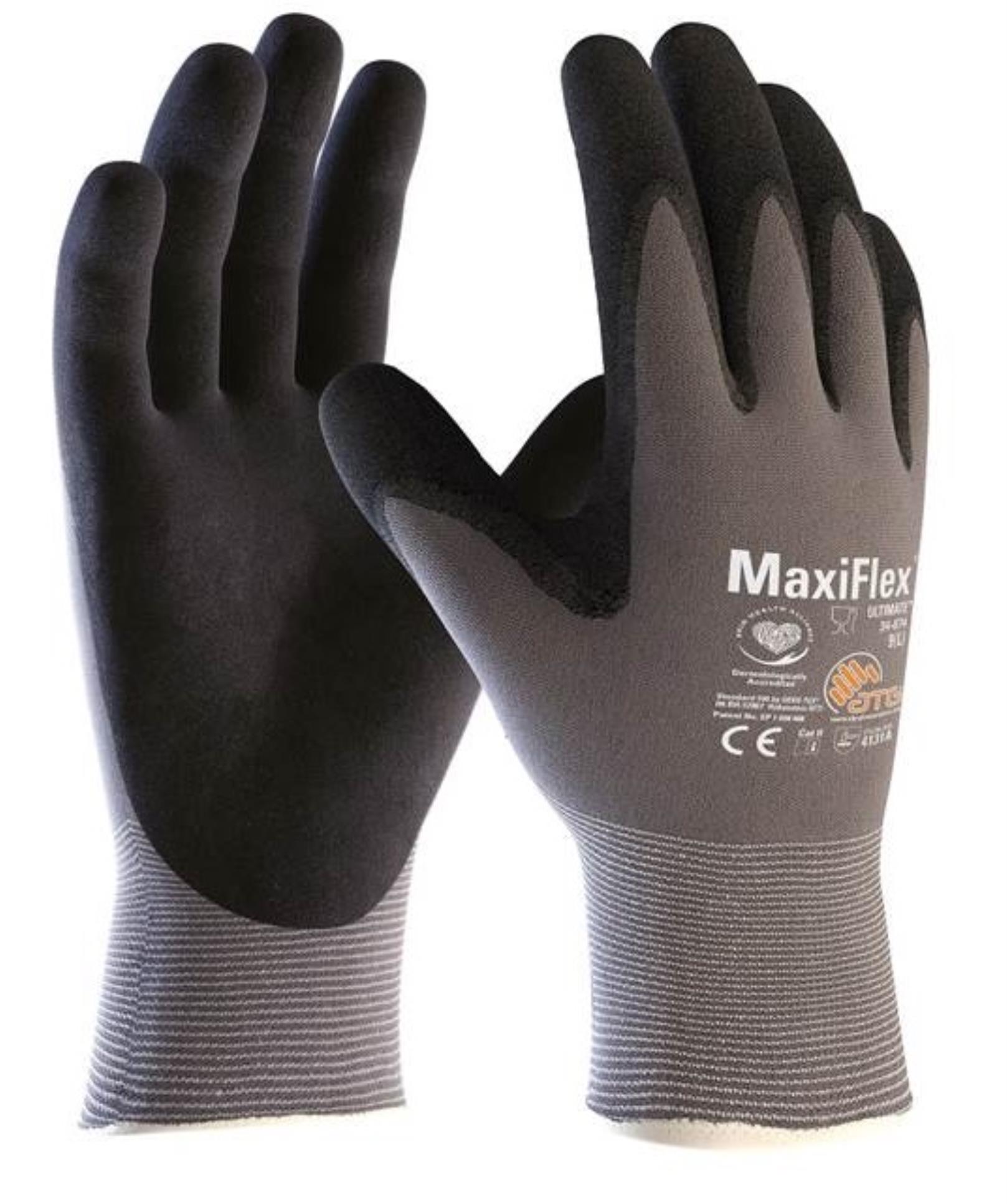 Levně Rukavice pracovní Maxiflex, vel. 7
