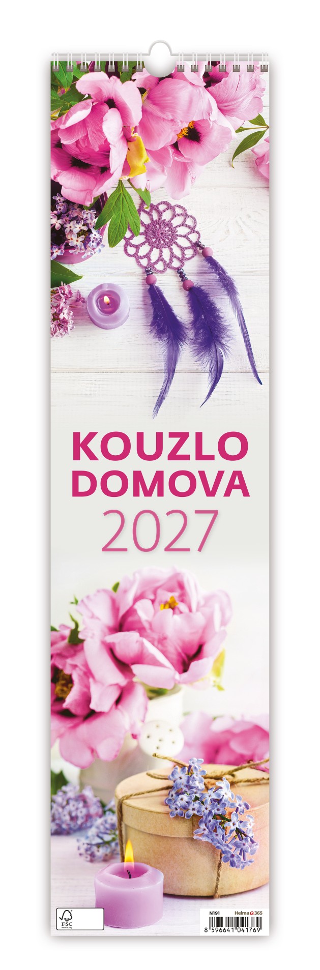 Nástěnný kalendář 2027 Kouzlo domova