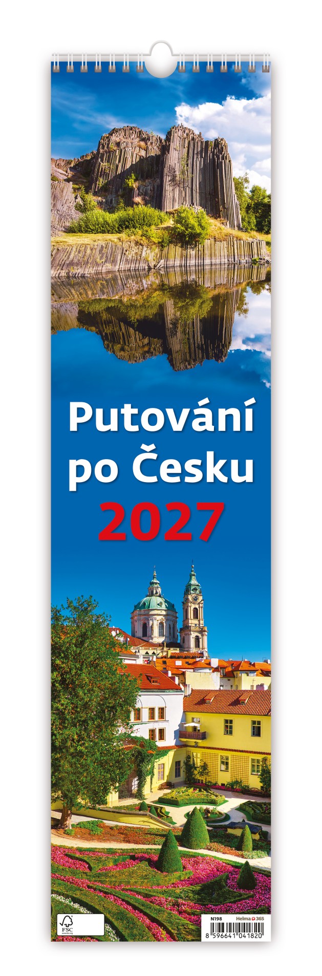 Nástěnný kalendář 2027 Putování po Česku
