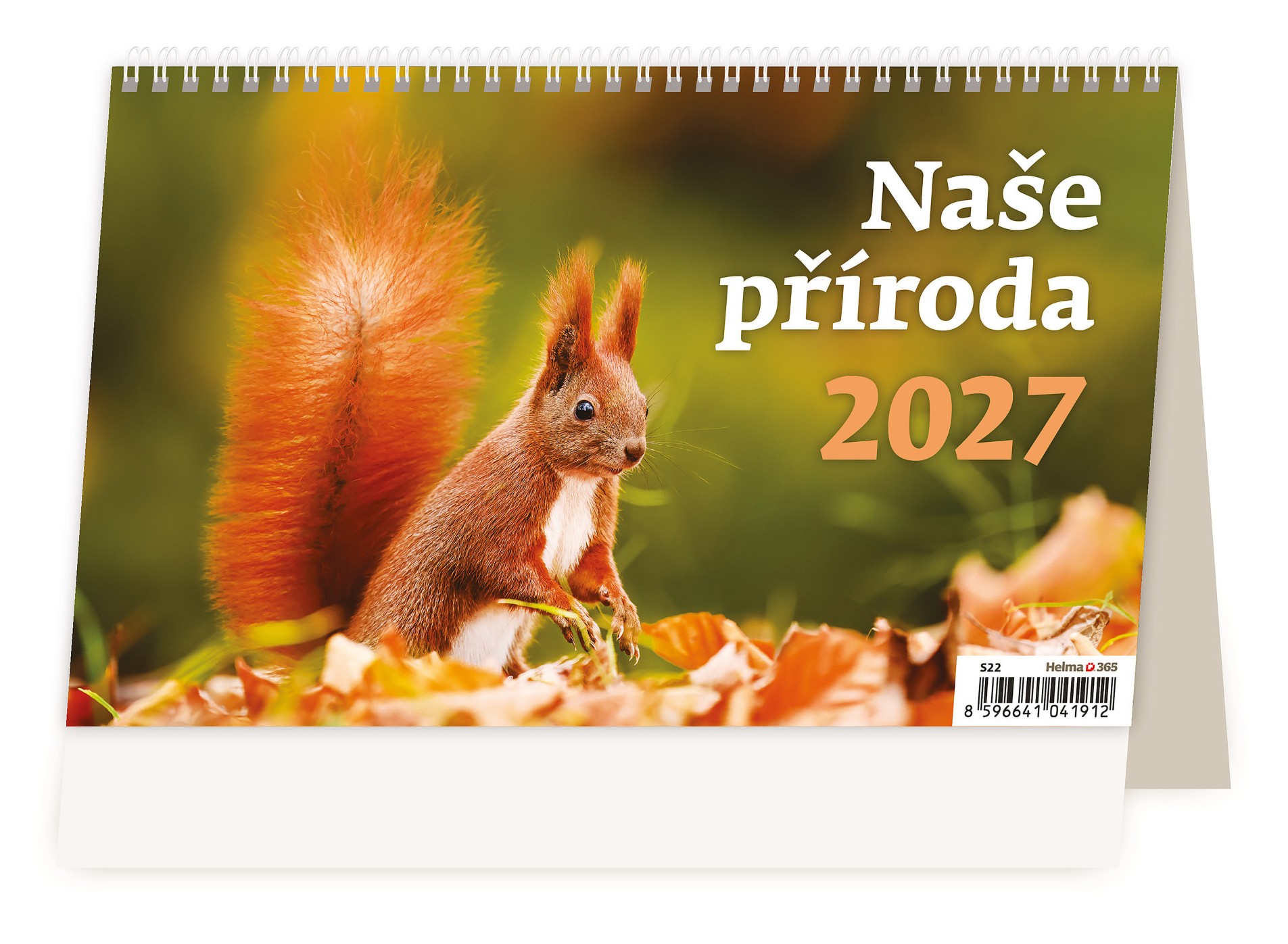 Stolní kalendář 2027 Naše příroda