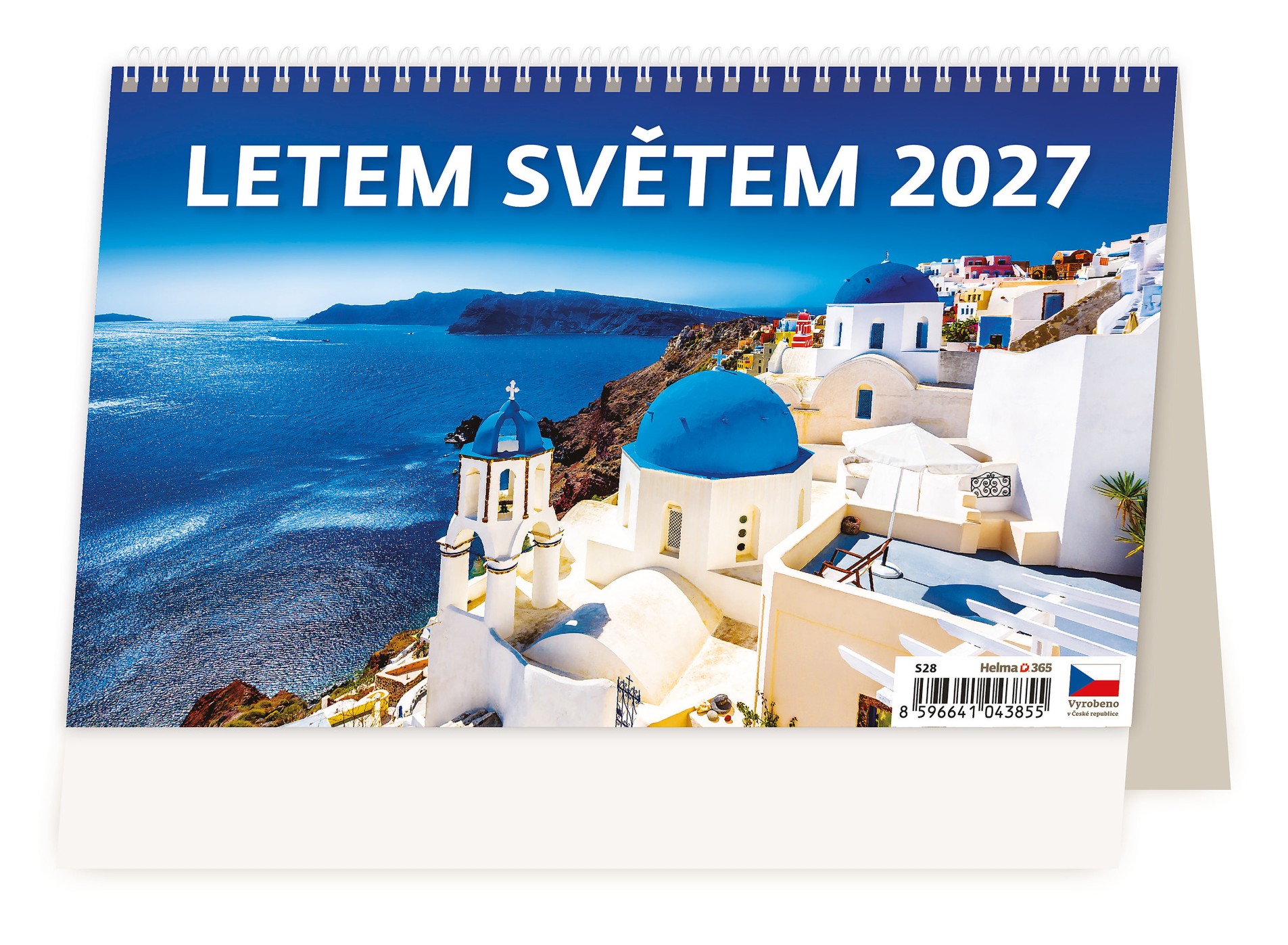 Stolní kalendář 2027 Letem světem