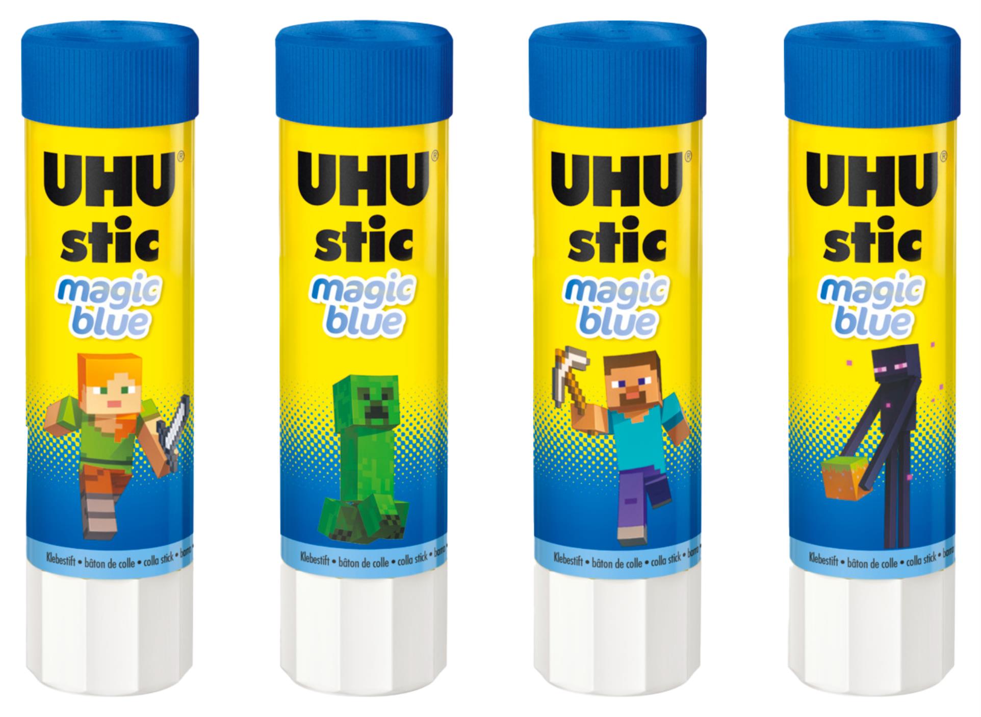 UHU Lepící tyčinka UHU stick - Magic blue, 8,2 g