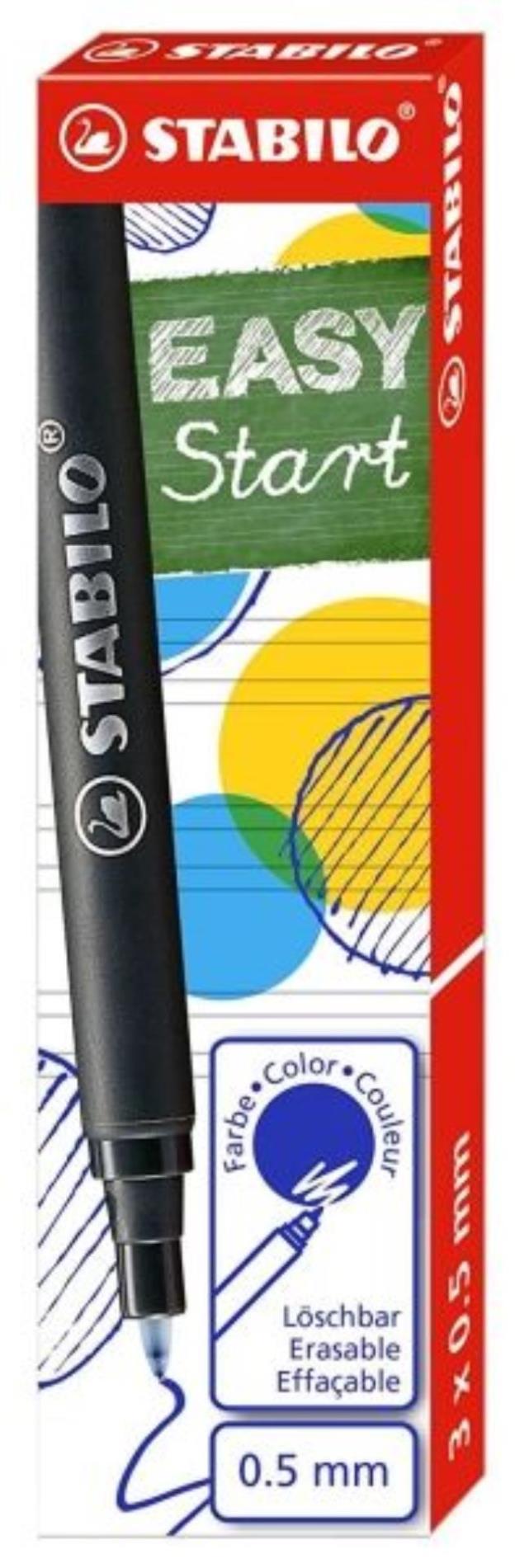 Levně Stabilo 6890 EASYoriginal náplň 0,5 mm modrá 3 ks