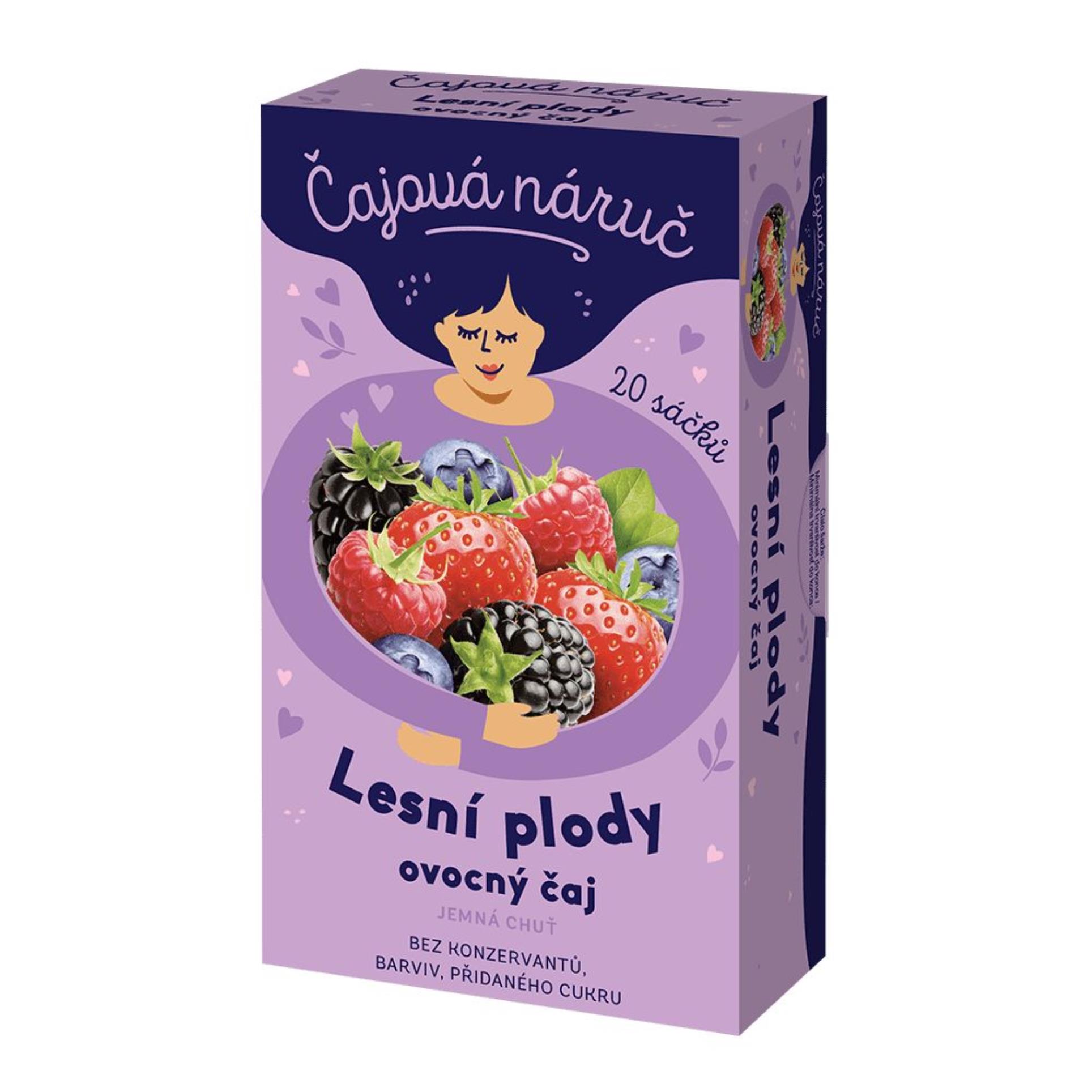 Leros Ovocný čaj Čajová náruč - lesní plody, 20x 1,5g