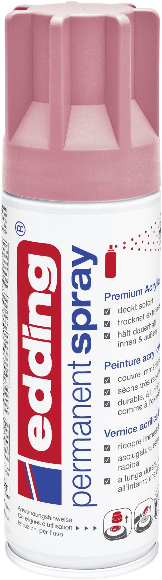 Akrylový sprej edding 5200 - slézová matná 935, objem 200,00 ml