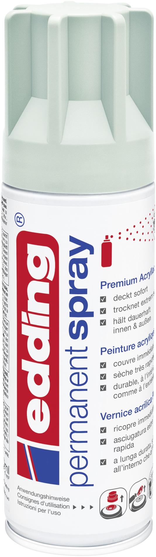 Akrylový sprej edding 5200 - jemně mátová matná 928, objem 200,00 ml