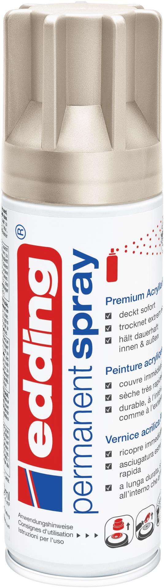 Akrylový sprej edding 5200 - zlatá šampaň 940, objem 200,00 ml