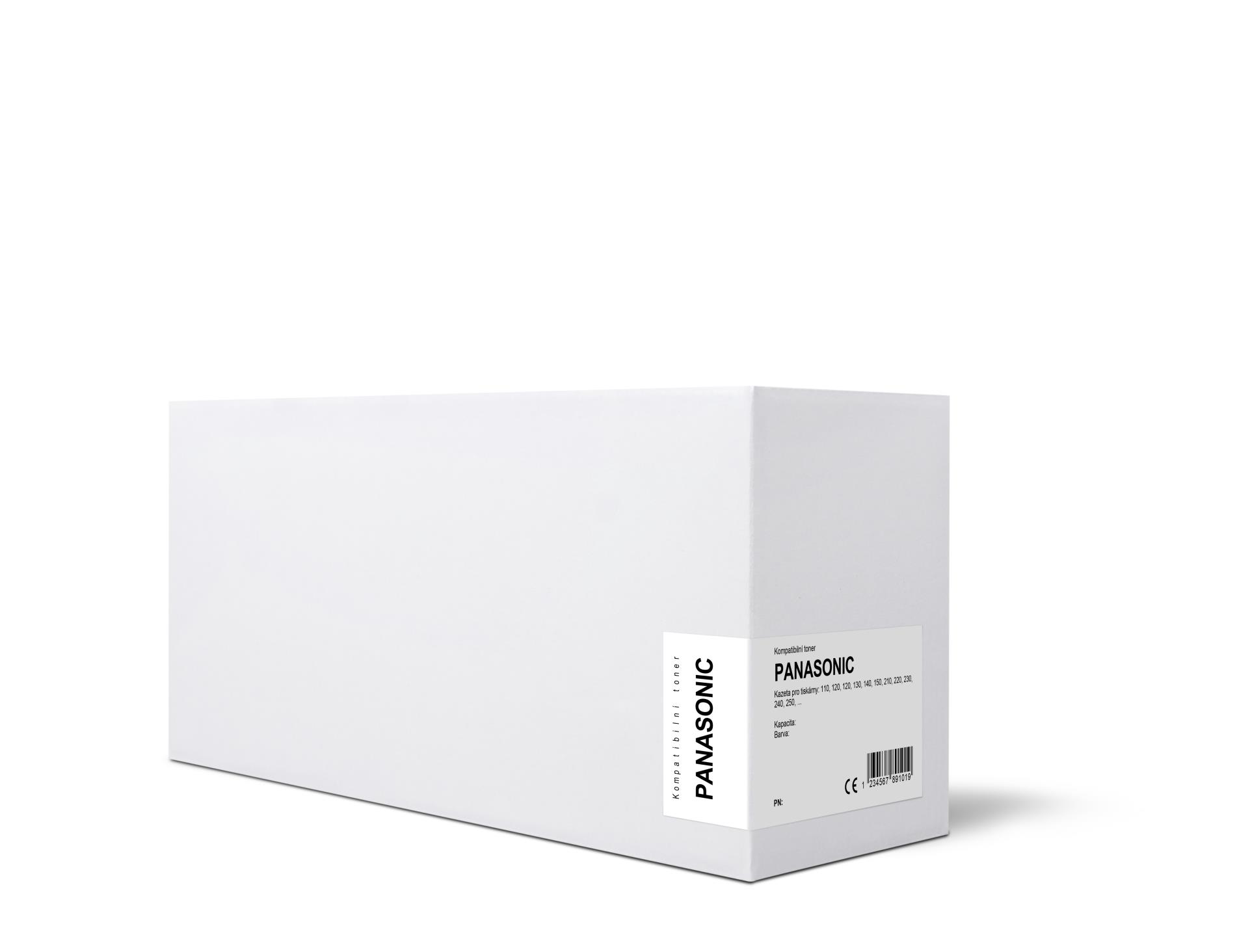 Panasonic Kompatibilní toner Panaonic KX-FAT410X, Černý