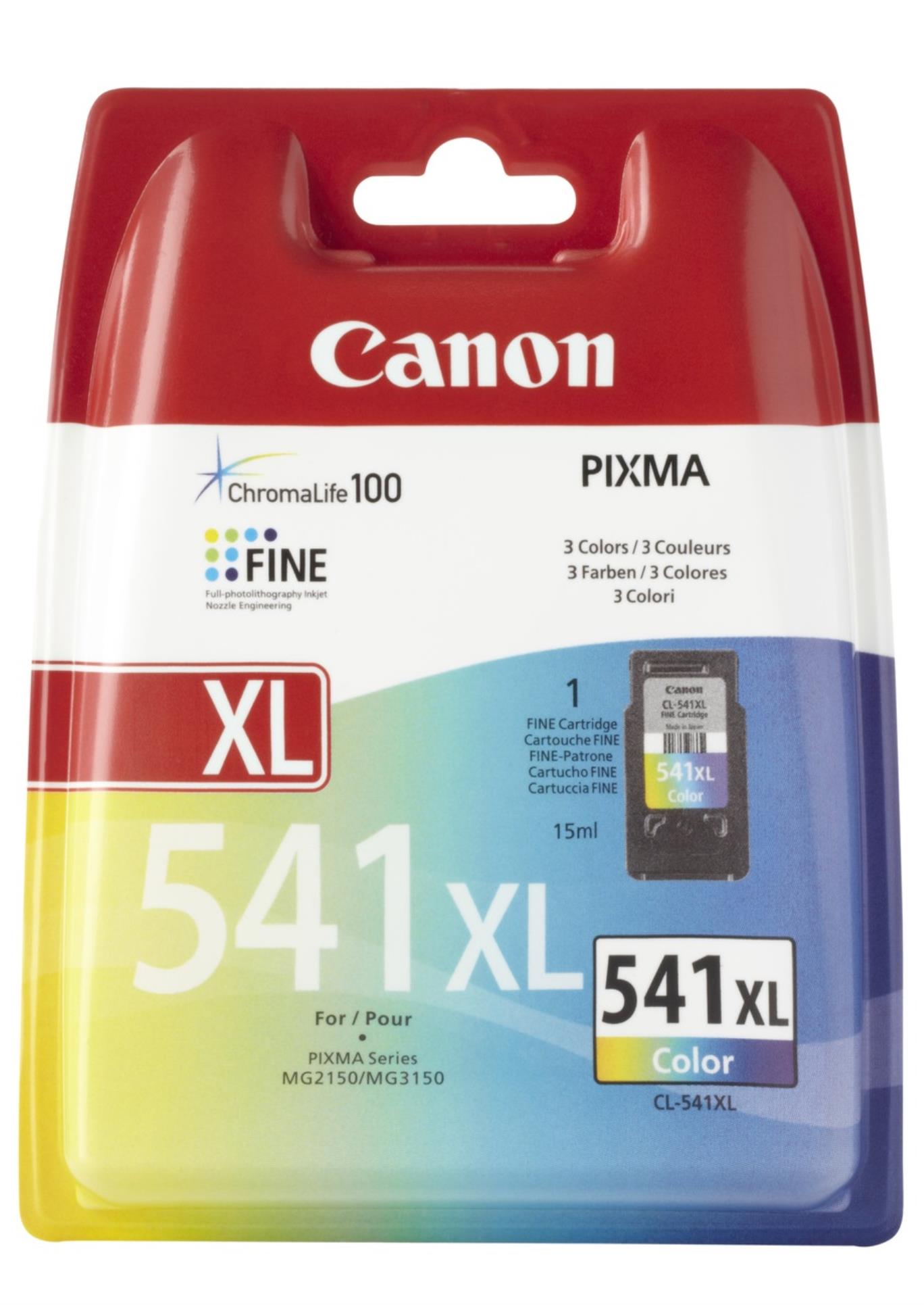 Cartridge Canon CL-541 XL - 3 barvy