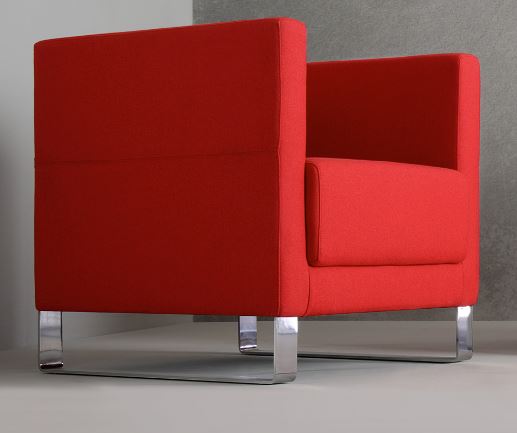 Profim Sofa Vancouver Lite, 1místná - červená