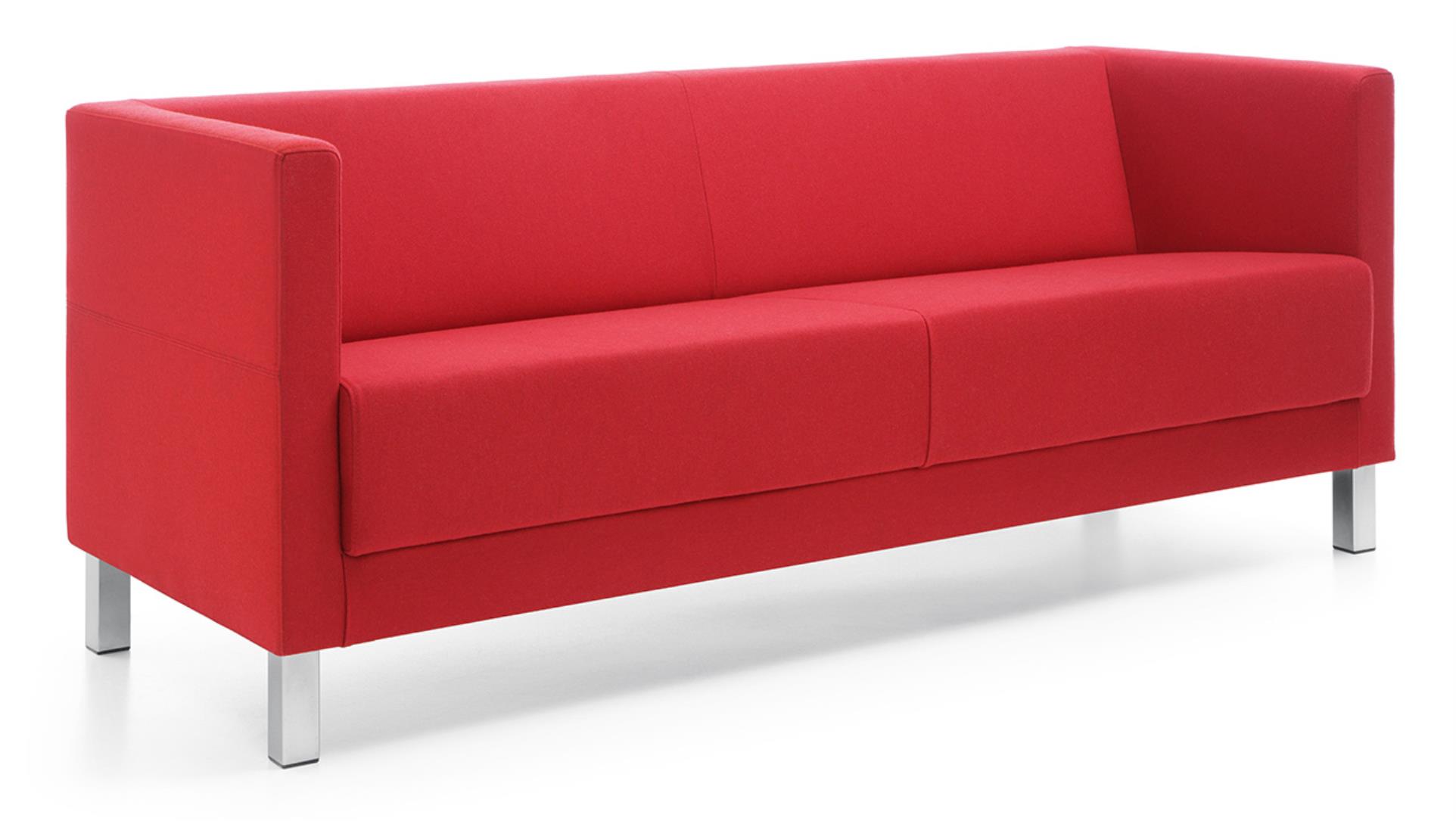 Profim Sofa Vancouver Lite, 3místná - červená