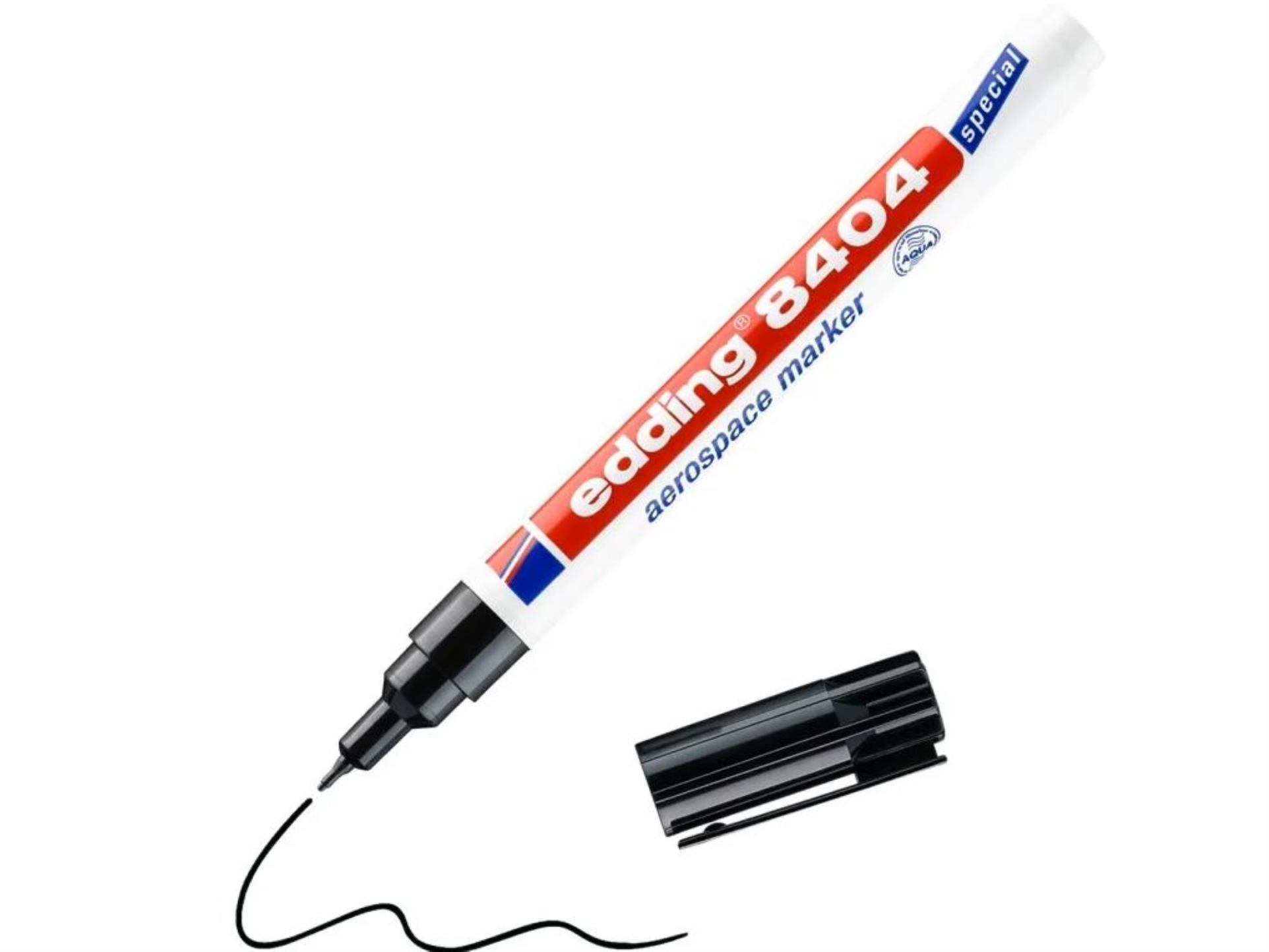 Permanentní popisovač Edding 8404 - kulatý hrot, černý