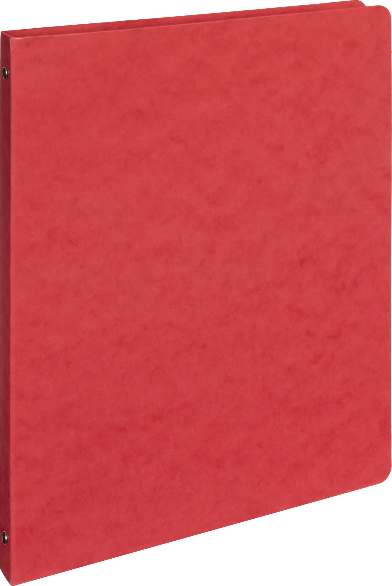 Karton P+P Pořadač čtyřkroužkový prešpánový A4 2 cm, červený