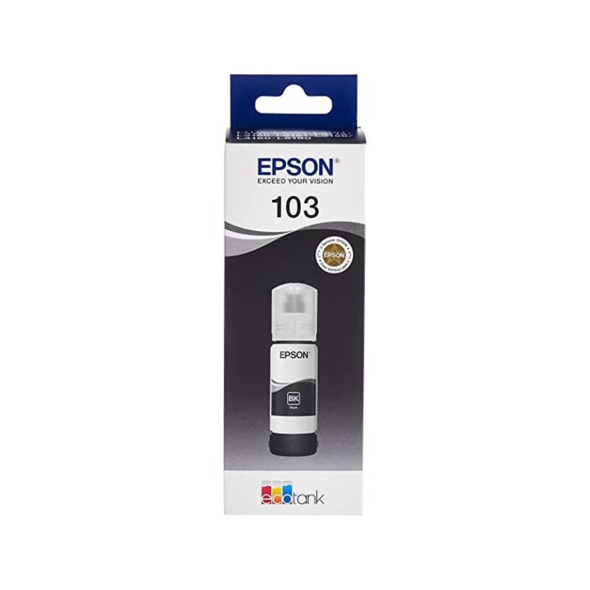 Inkoustová náplň Epson 103 EcoTank - černý