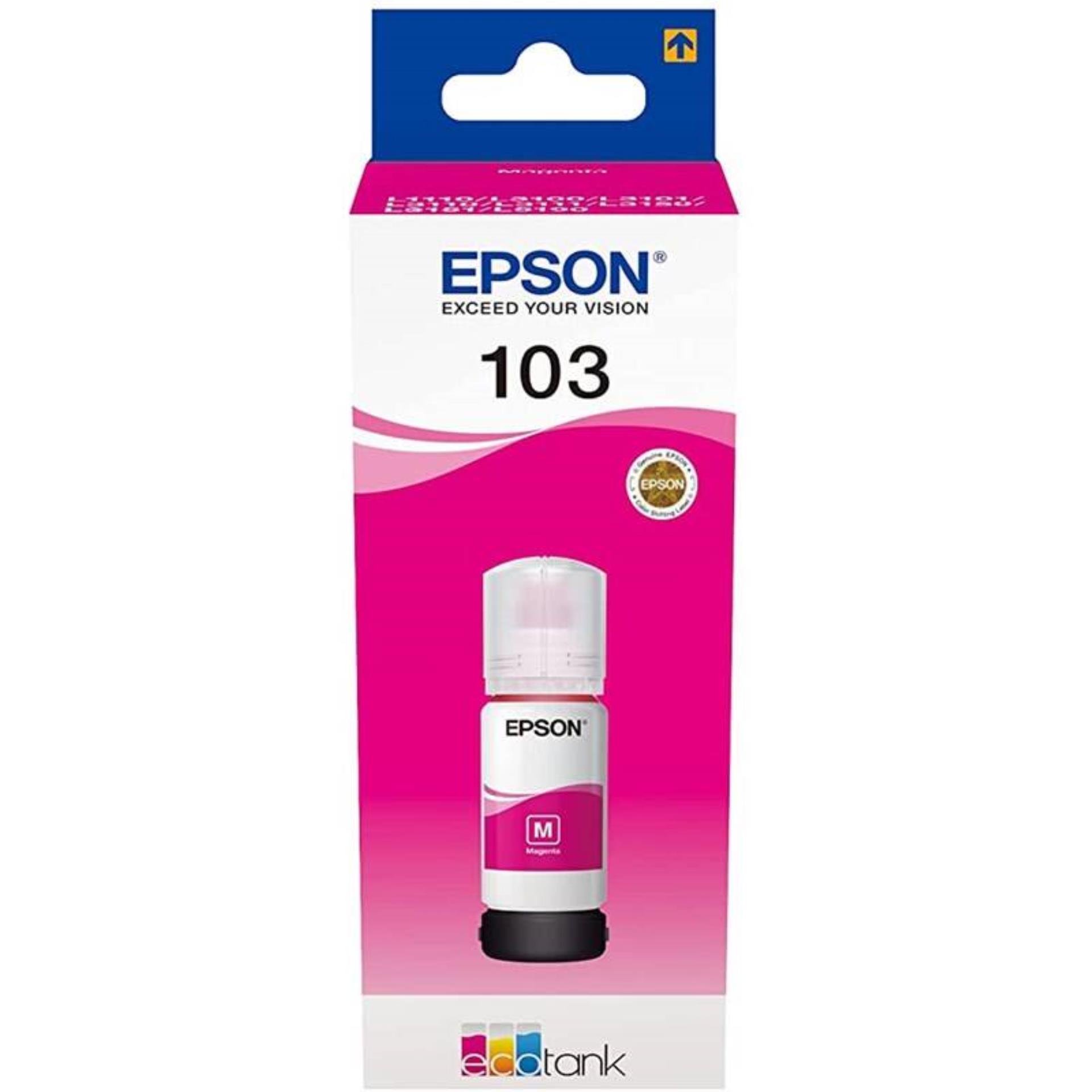 Levně Inkoust Epson 103 Magenta - originální