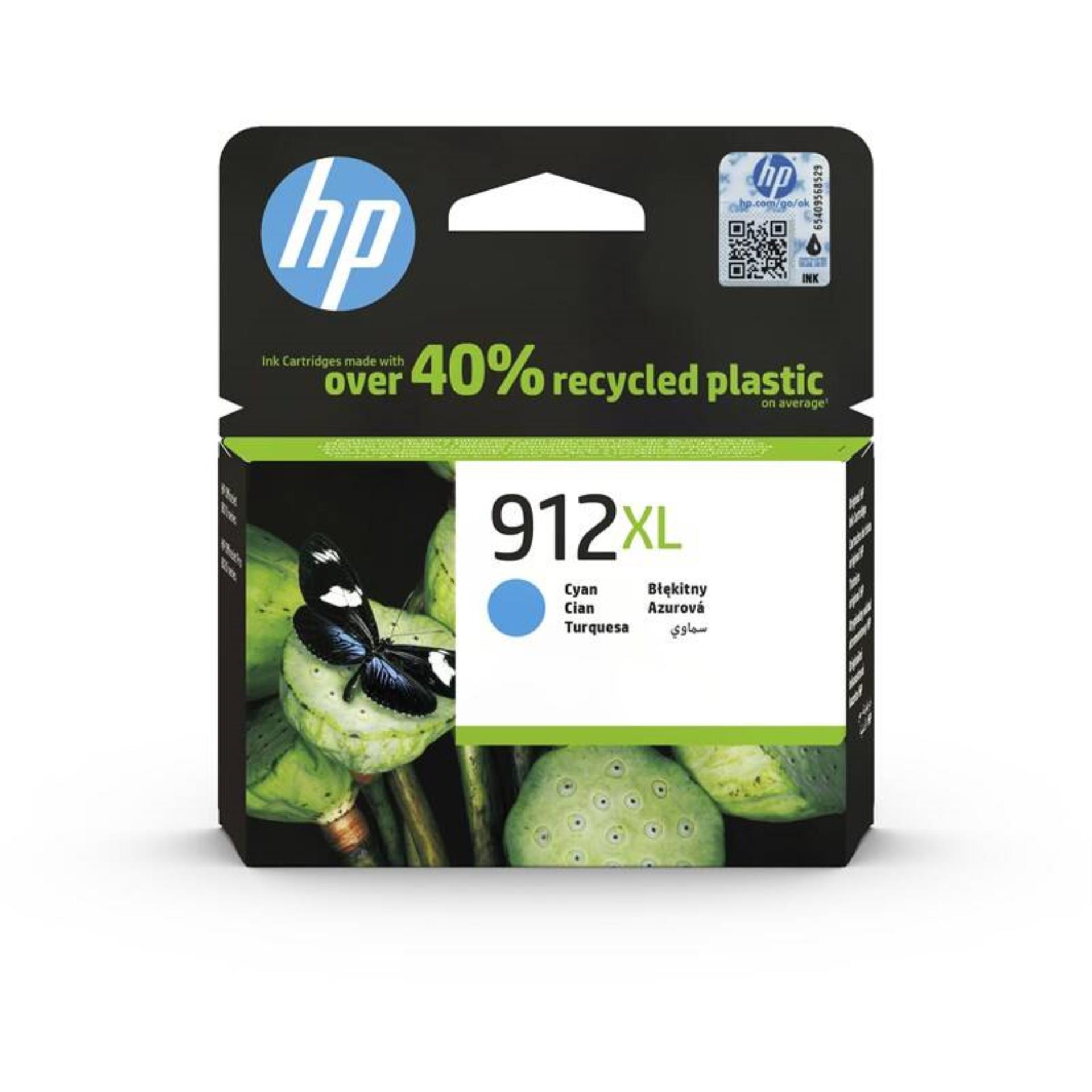 Levně Cartridge HP 3YL81AE, č. 912XL - azurový