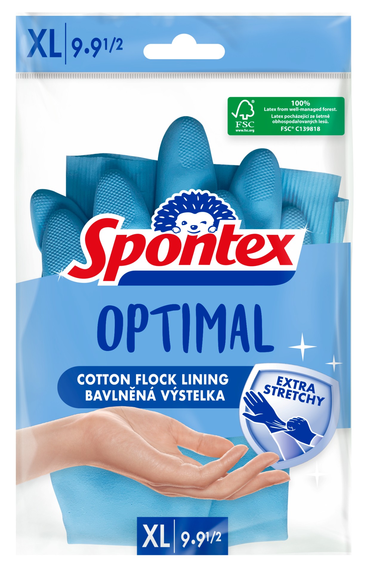 Levně Gumové rukavice Spontex - XL