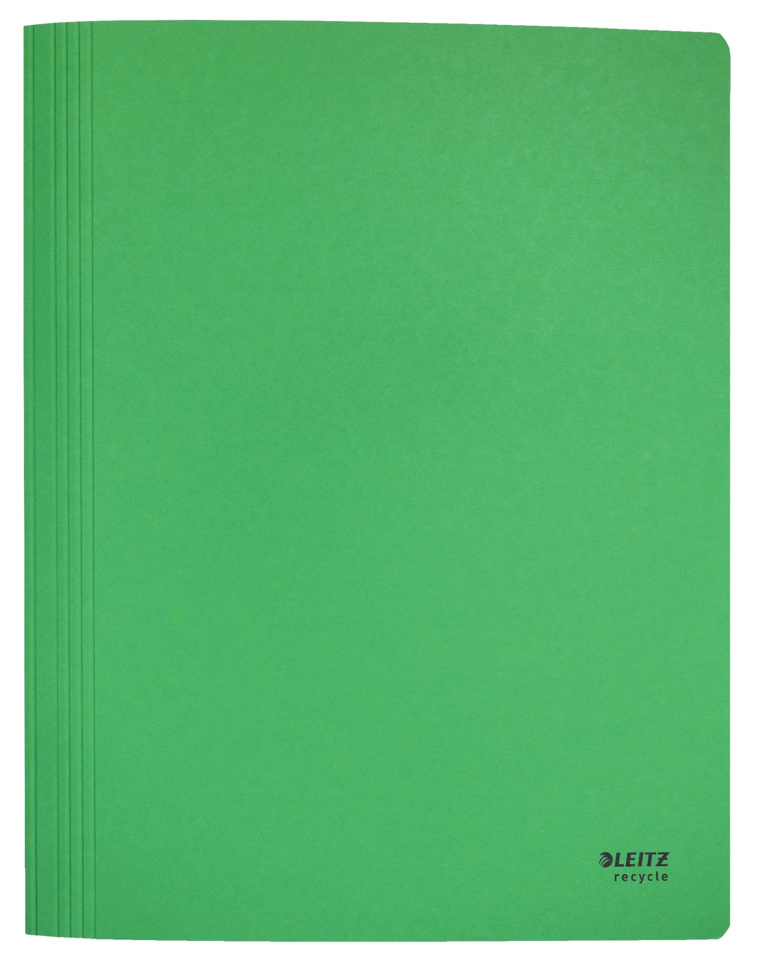 Levně Papírový rychlovazač Leitz RECYCLE - A4, ekologický, zelený, 1 ks