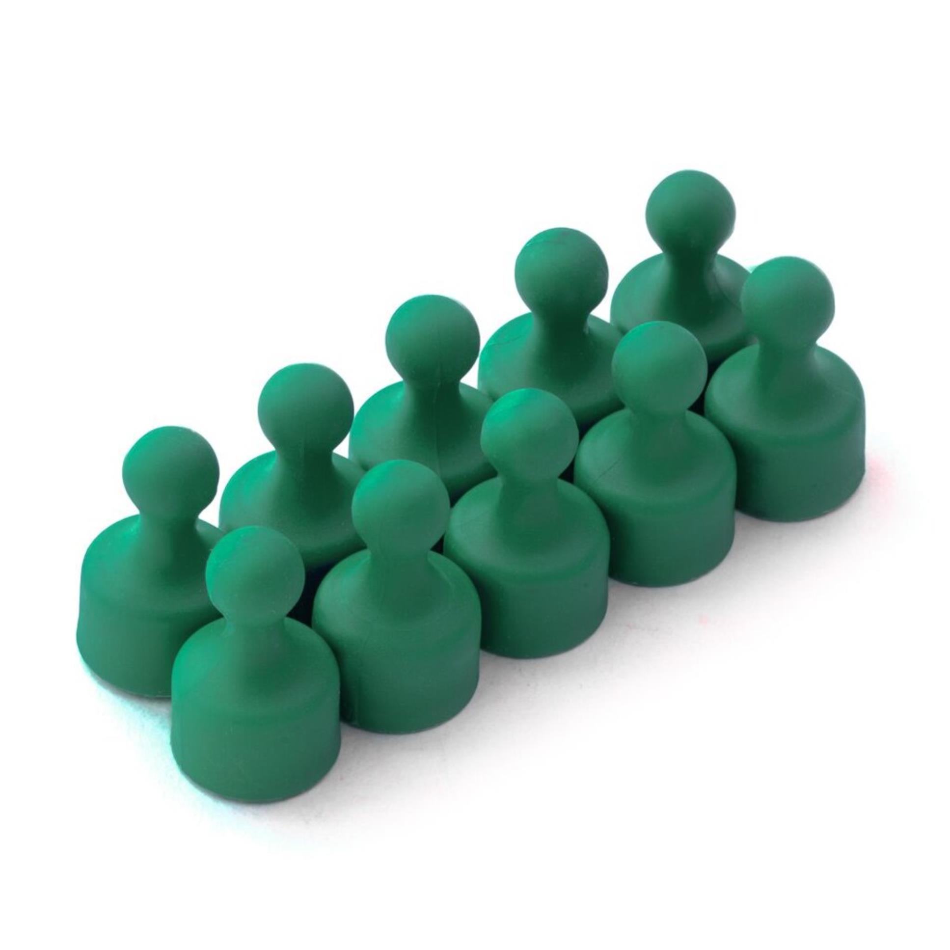 Spoko Magnetické figurky M4 - neodymové, 12 × 20 mm, zelené, 2 ks