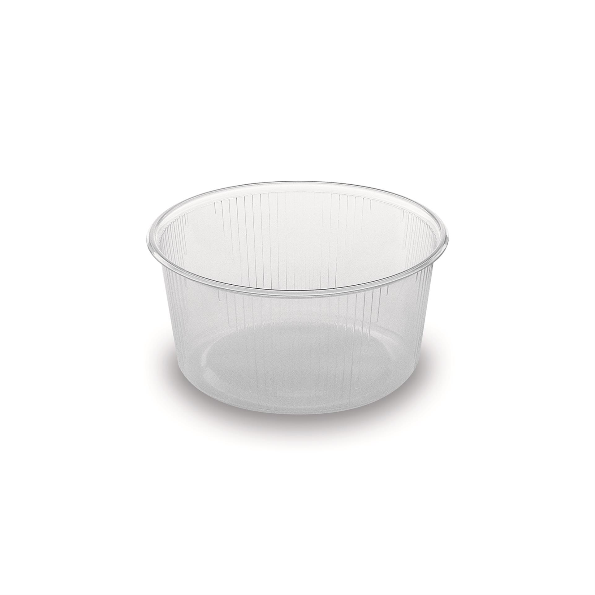 Jednorázové misky - kulaté, transparentní, 250 ml, 1000 ks