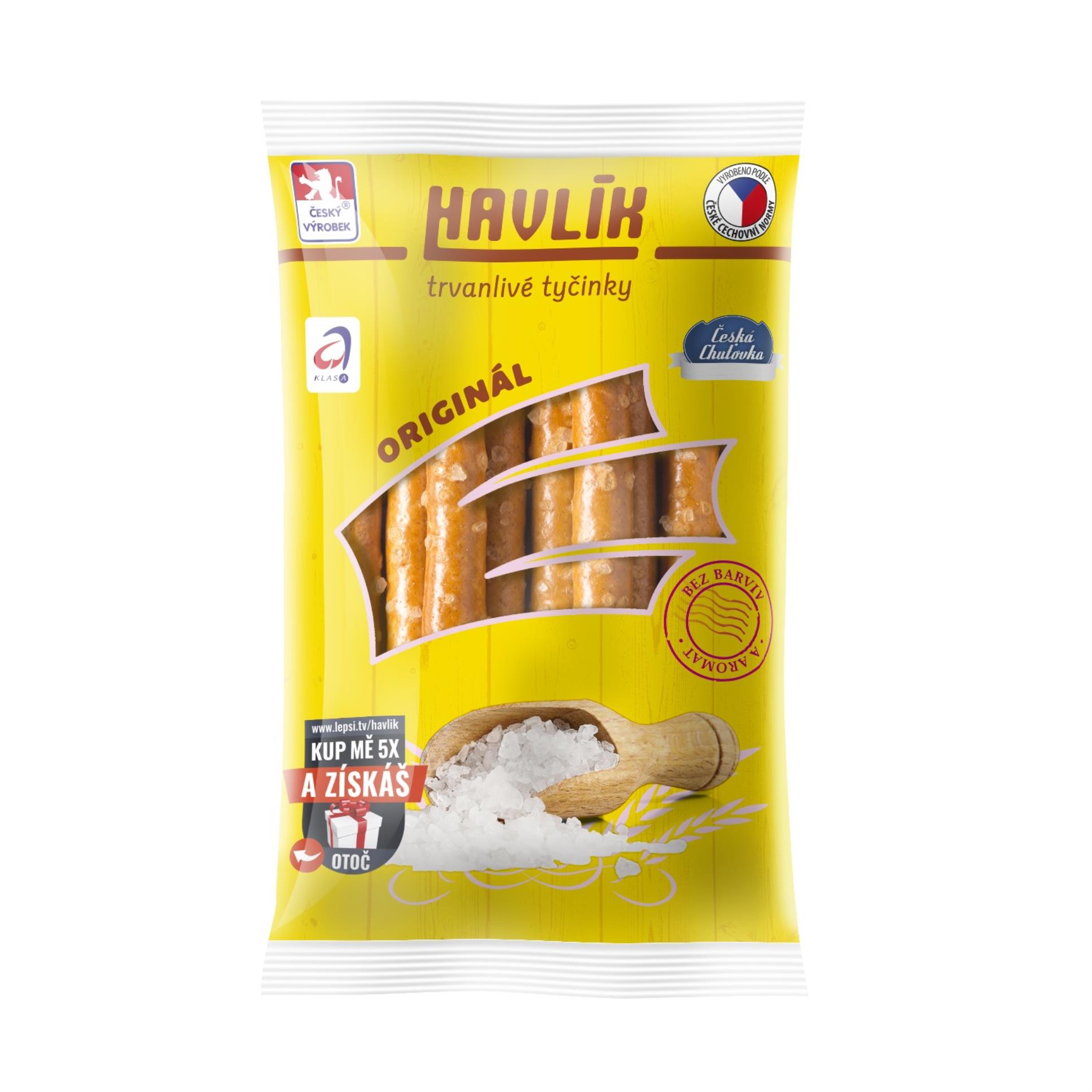 Levně Havlík Trvanlivé tyčinky Originál 90 g