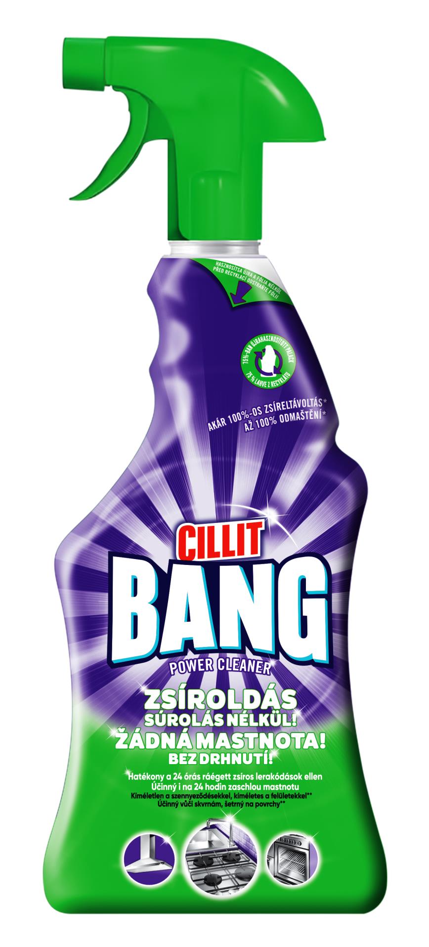 Cilit Čistící sprej Cillit Bang - na mastnotu, 750 ml