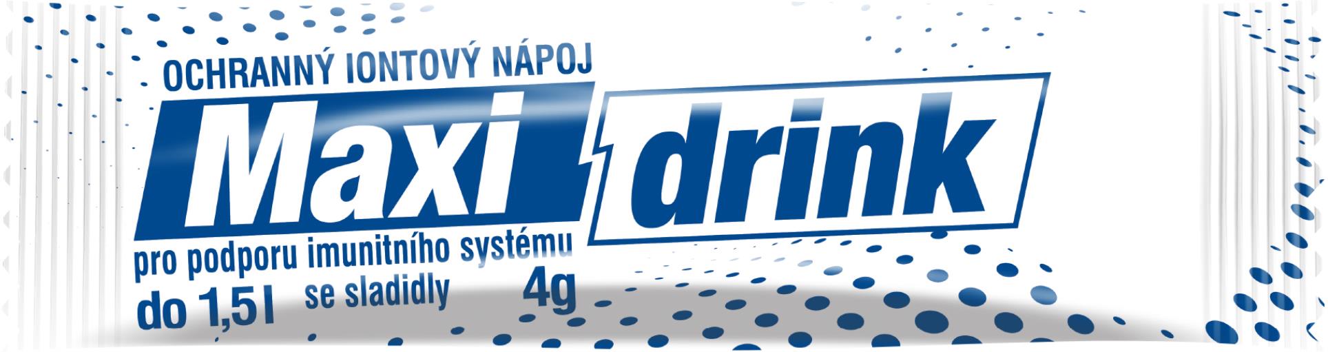 Levně Ochranný a iontový nápoj Maxi Drink, 20 ks