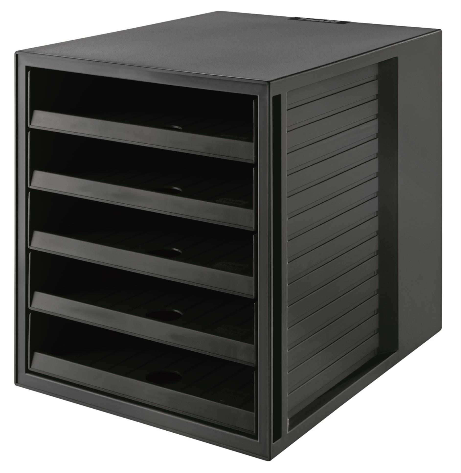 Zásuvkový box HAN KARMA, ECO - 5 zásuvek, černý