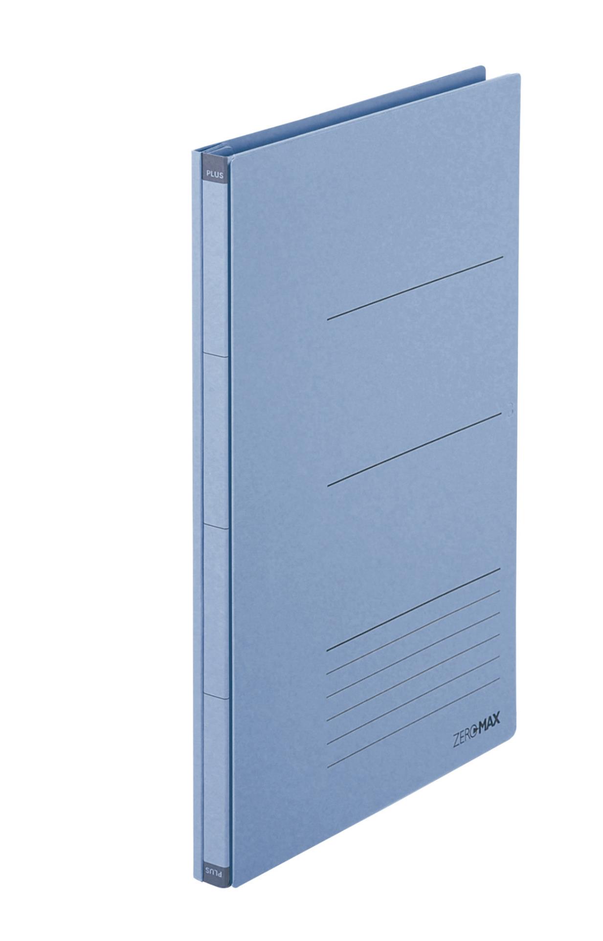 PLUS Japan Archivační pořadač Zero Max - A4, rozšiřitelný, modrý