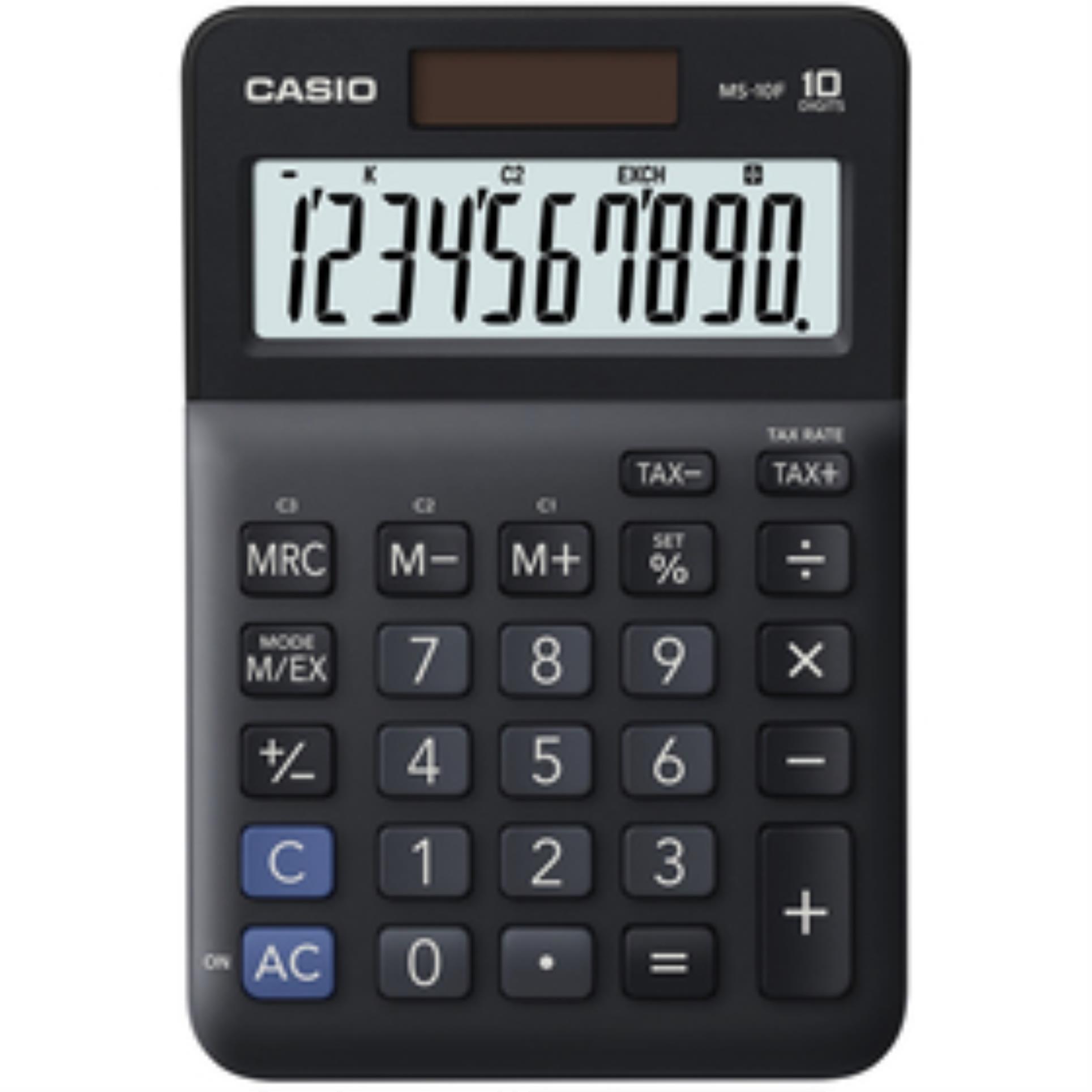 Stolní kalkulačka Casio MS-10F - 10místný displej