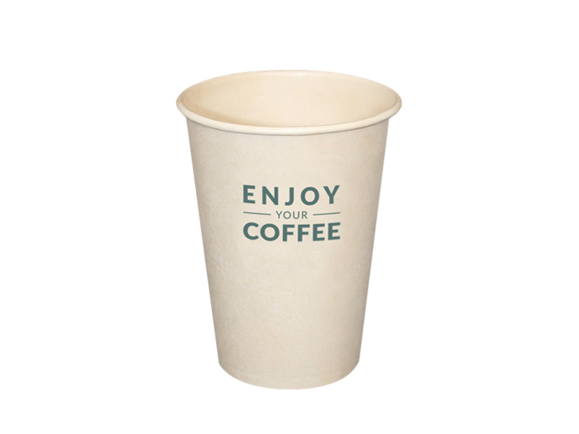 Jednorázový papírový kelímek - bio, eco bamboo, 150/180ml, 1000 ks