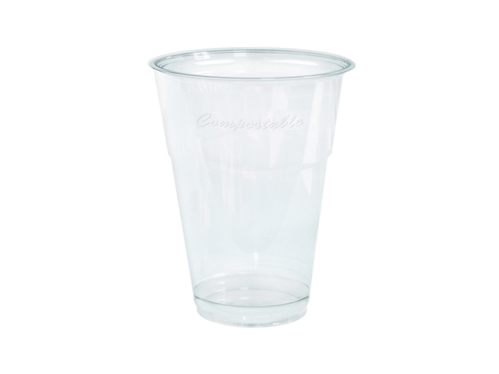 Jednorázové kelímky - kompostovatelné, průhledné, 300 ml, 800 ks