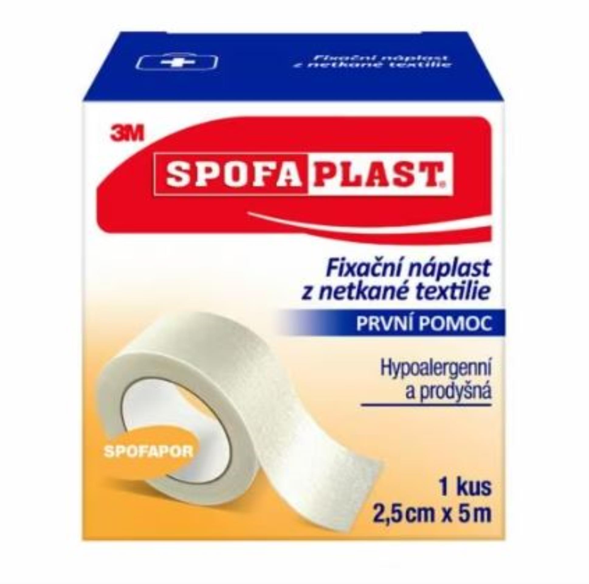 3M Spofaplast® Náplast z netkané textilie 732,5m × 25mm,1 ks