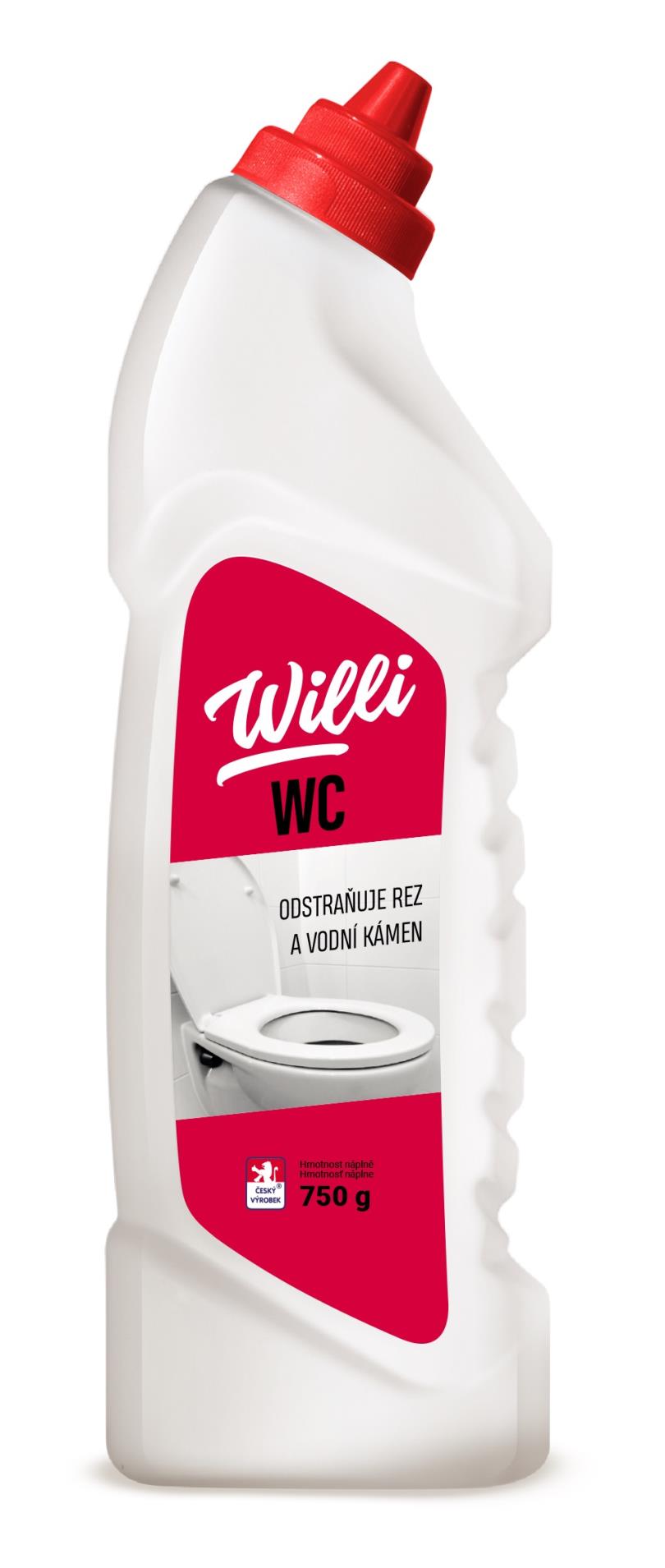 Čisticí gel WC Willi  - 750 g