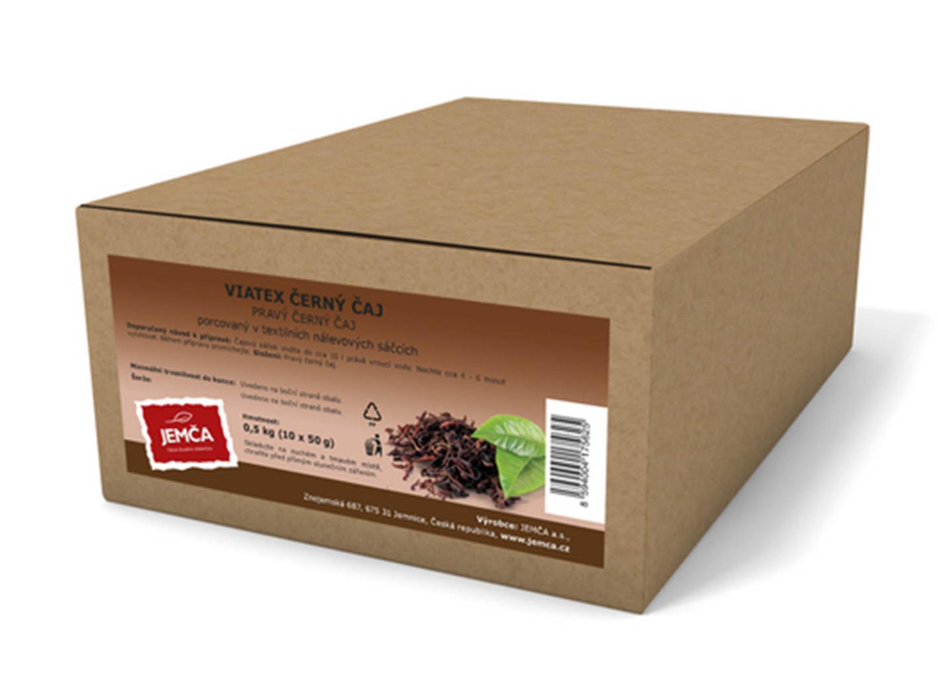Černý čaj Jemča Viatex - gastro, 10x 50 g