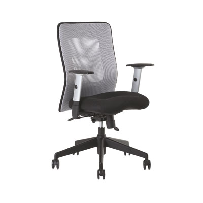 Office Pro  Kancelářská židle Mauritia synchro - černá/šedá