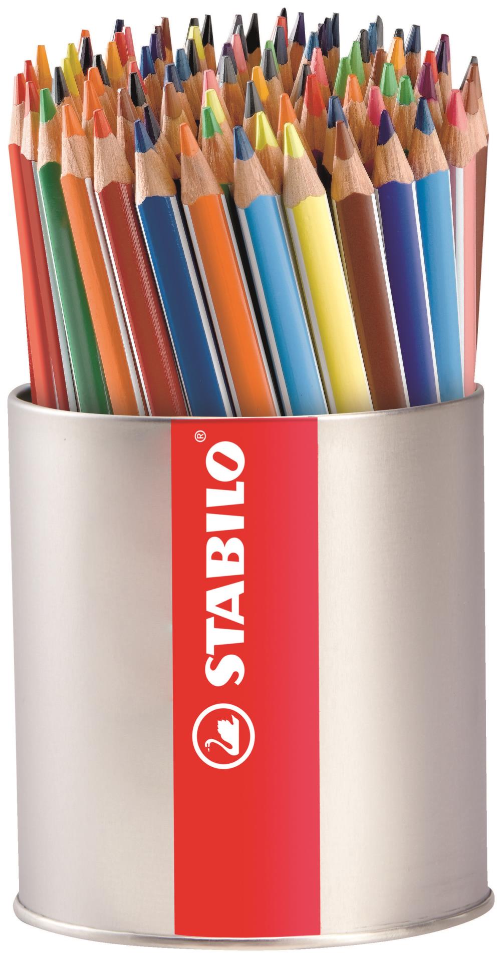 Pastelky Stabilo TRIO - trojhranné, 92 ks (box)