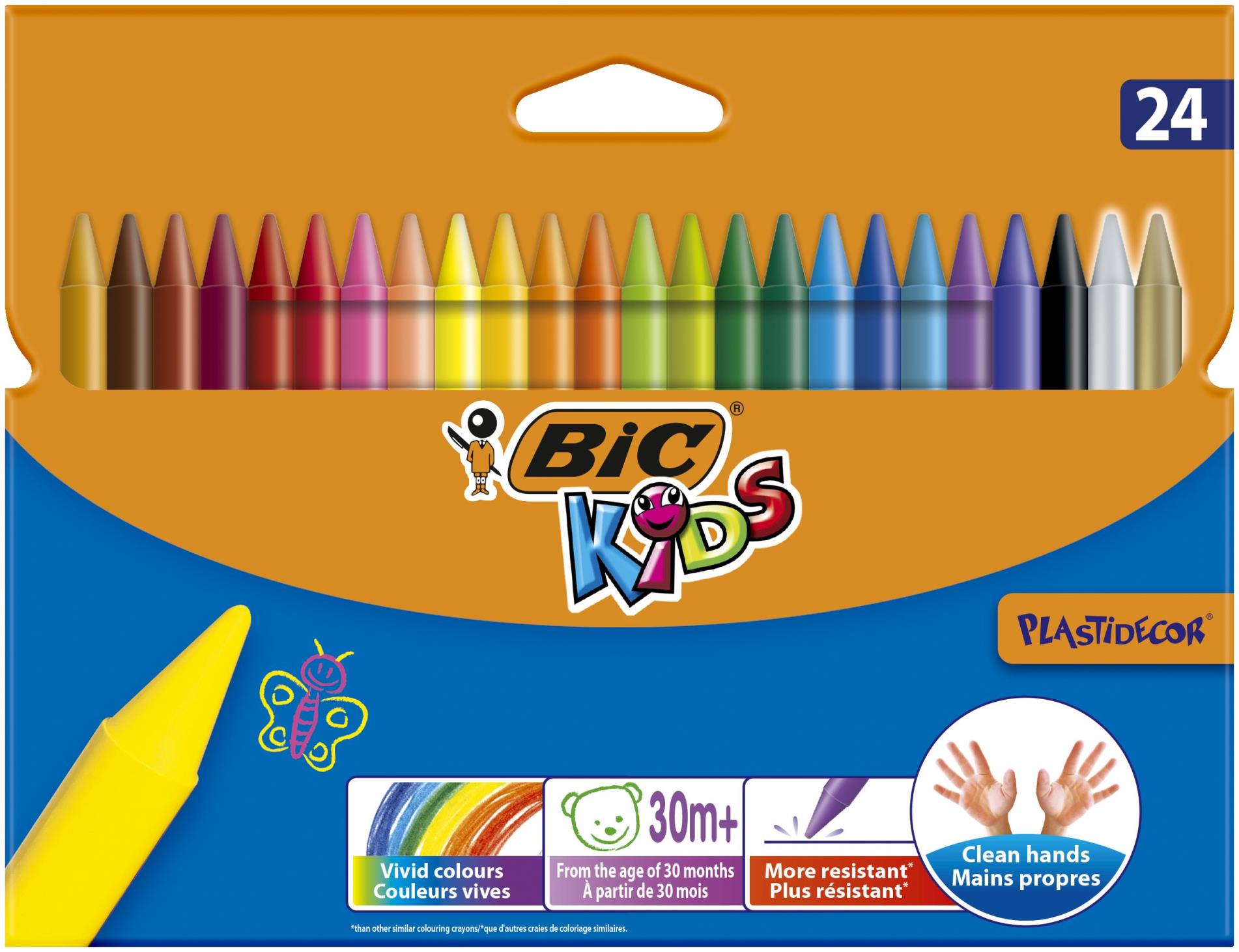 Voskovky Bic - 24 ks