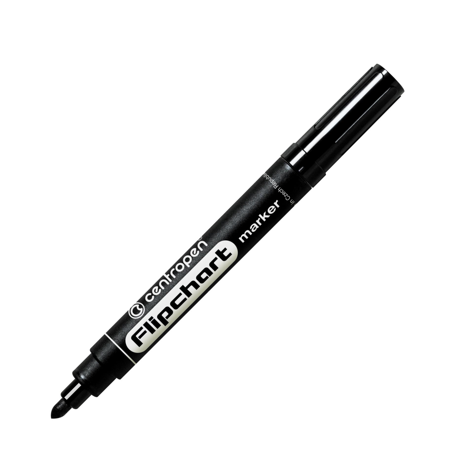 Levně Popisovač na flipcharty Centropen 8550 - černý