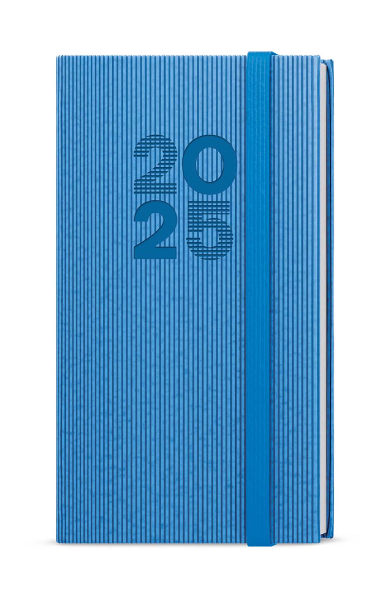 Týdenní kapesní diář 2024 Vigo - modrý