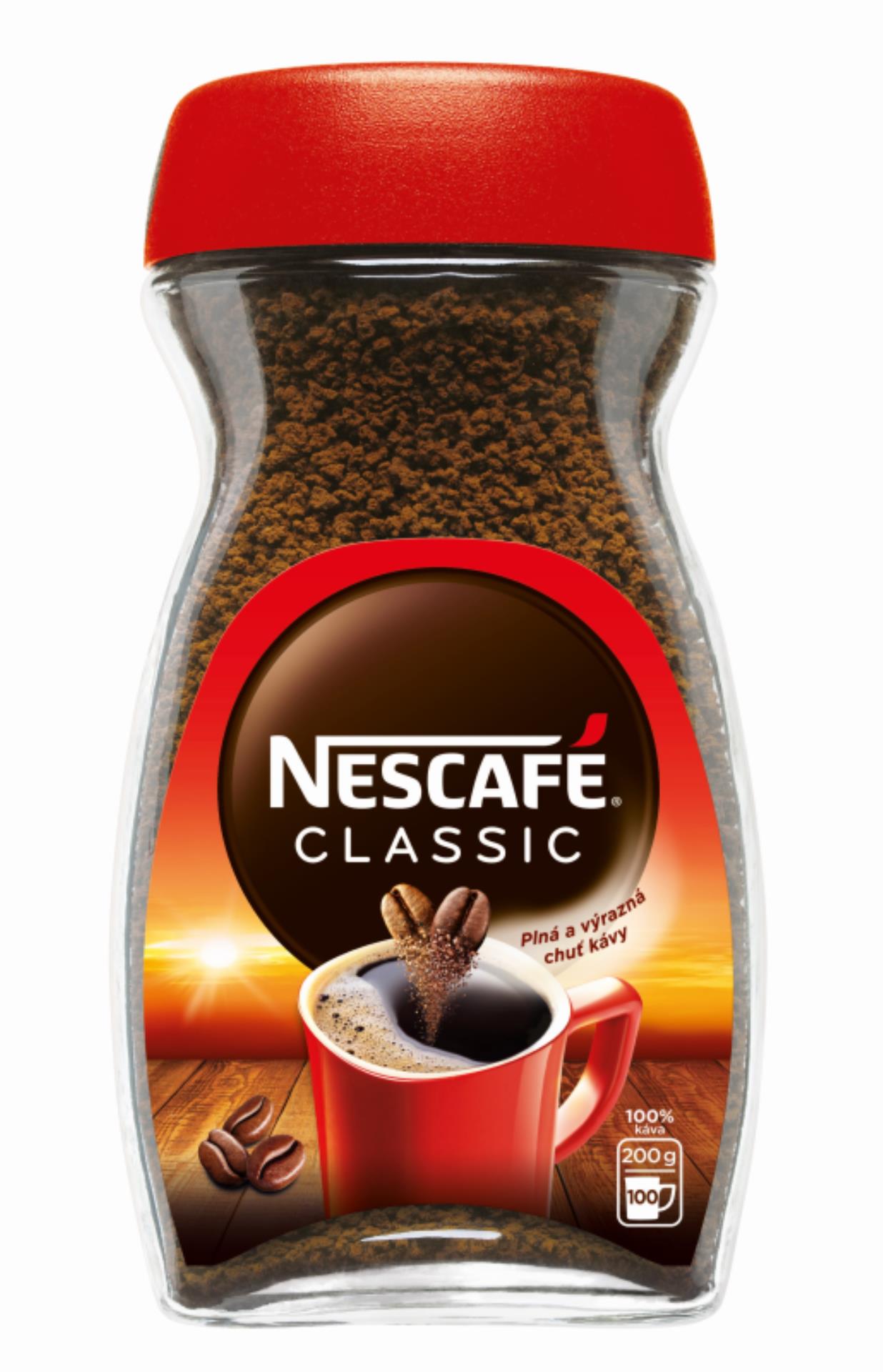 Káva instantní Nescafé Classic - 200 g