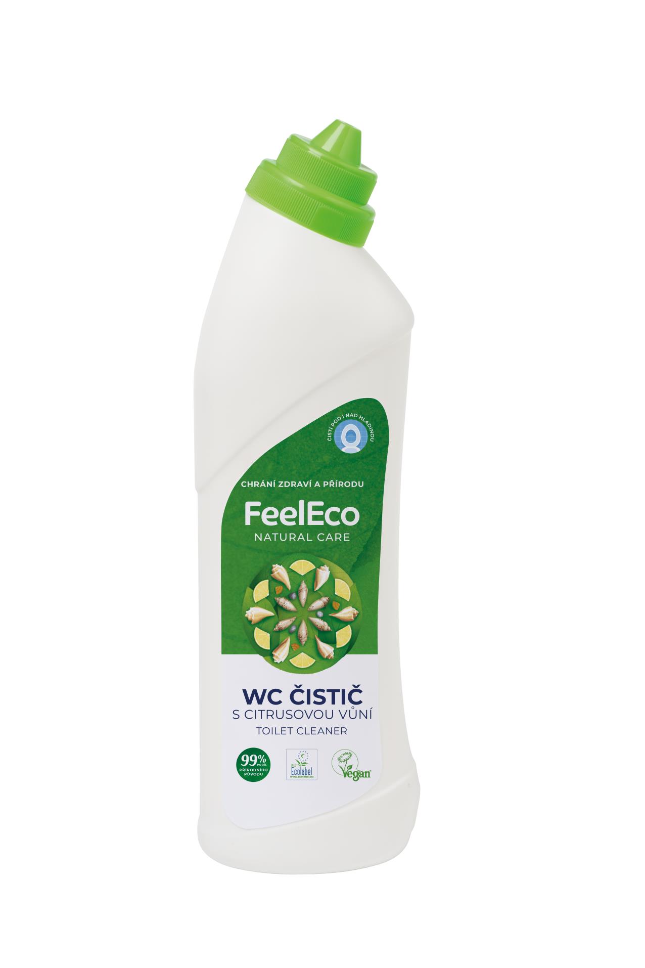 Čistič na toalety - Feel Eco, 750 ml