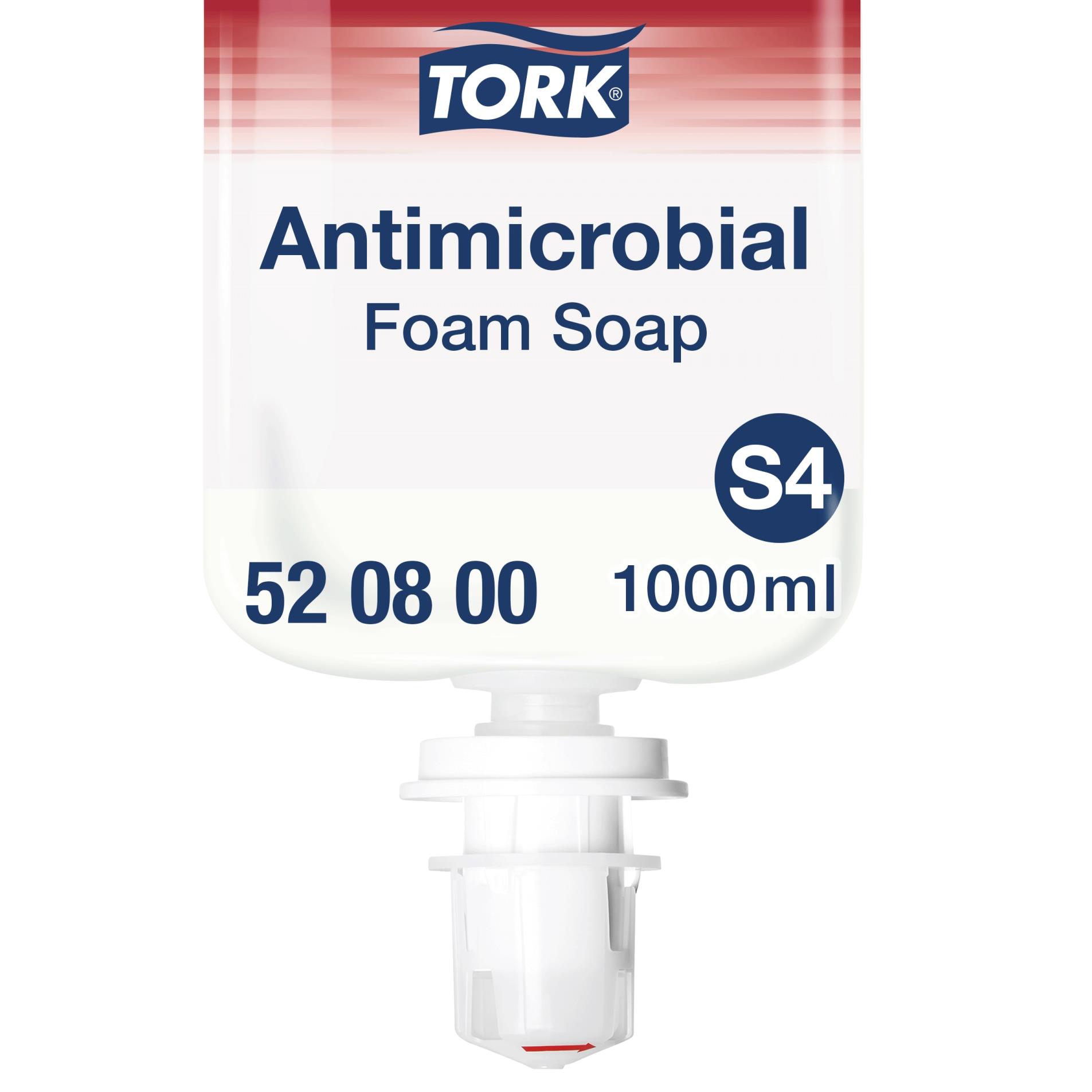 Levně Pěnové mýdlo - Tork Premium, antimikrobiální, 1 l