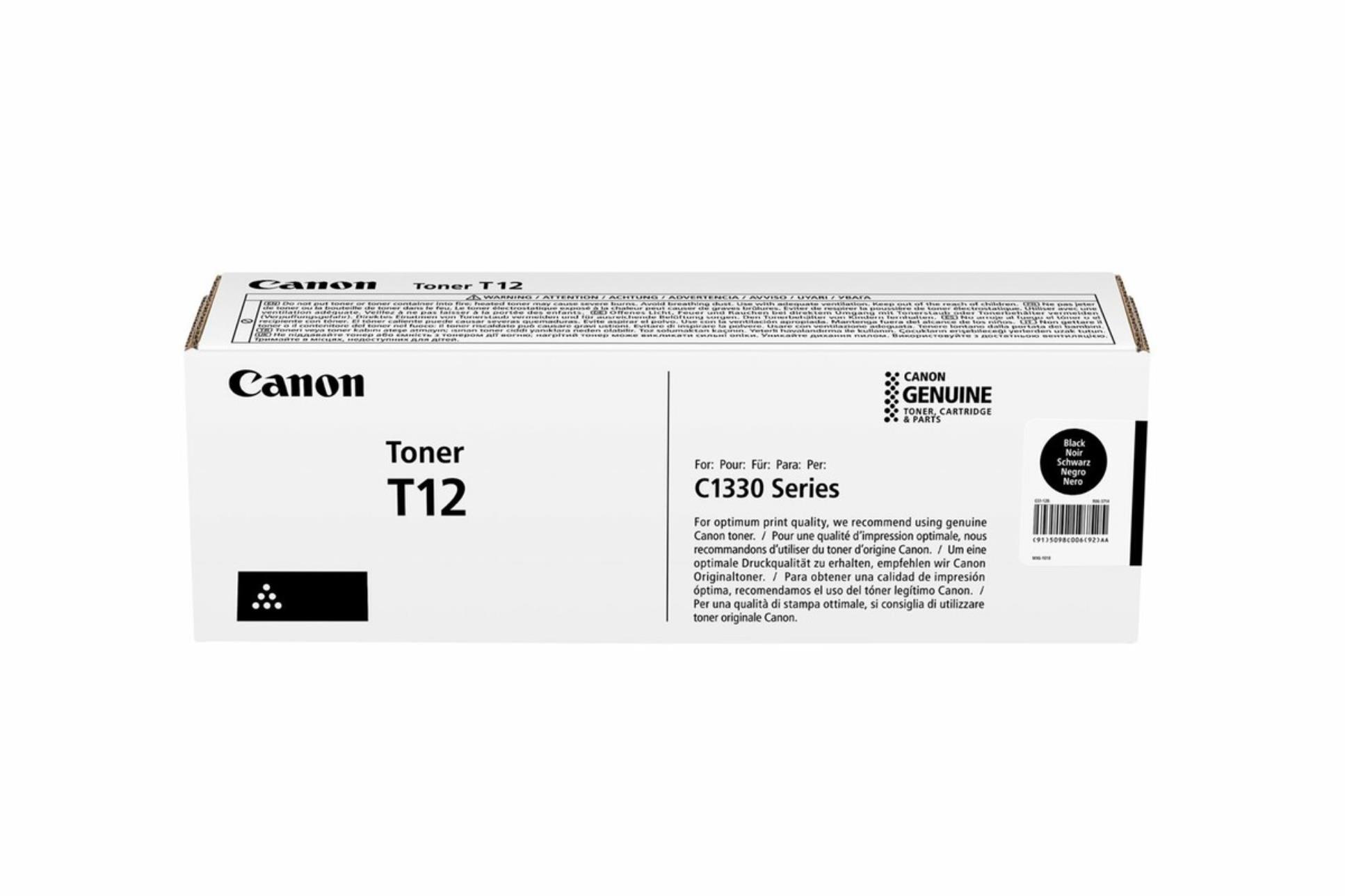Originální toner Canon T12  - černý