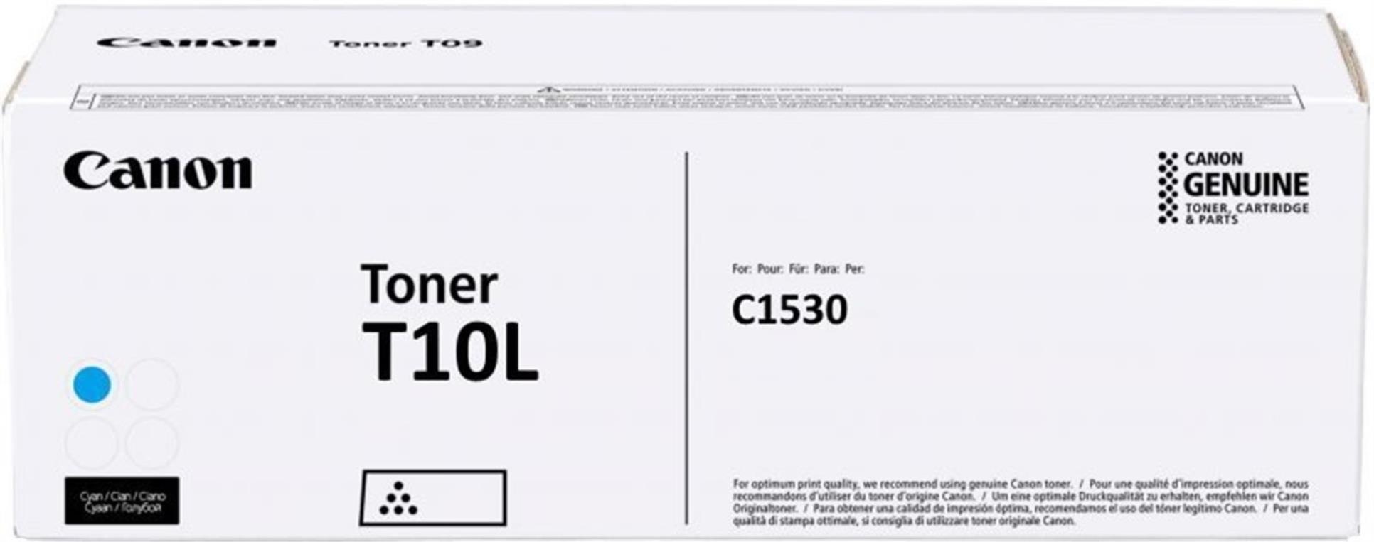 Originální toner Canon T10L  - azurový