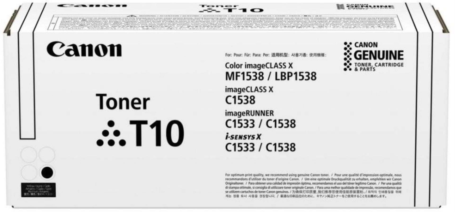 Originální toner Canon T10  - černý