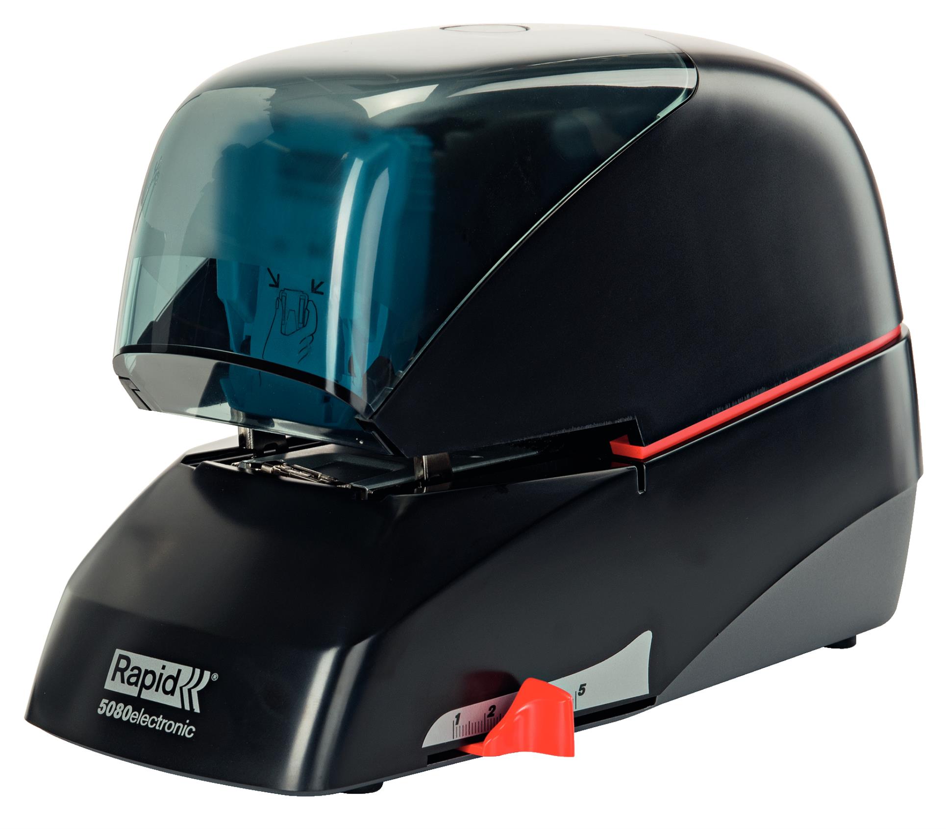 Elektrická sešívačka Rapid Supreme 5080e - 80 listů, černá