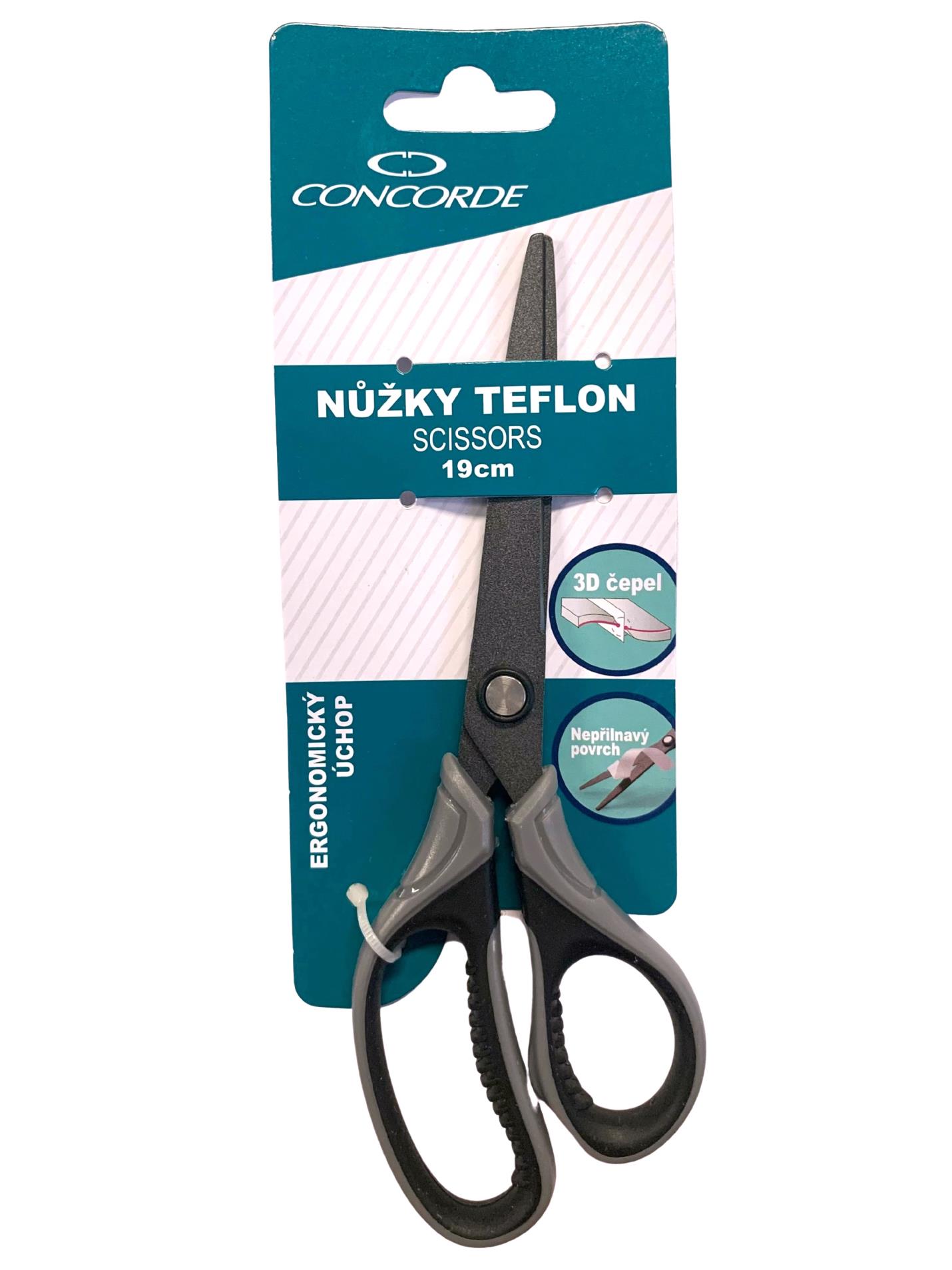 Levně Nůžky Concorde - 19 cm, teflonové 229558